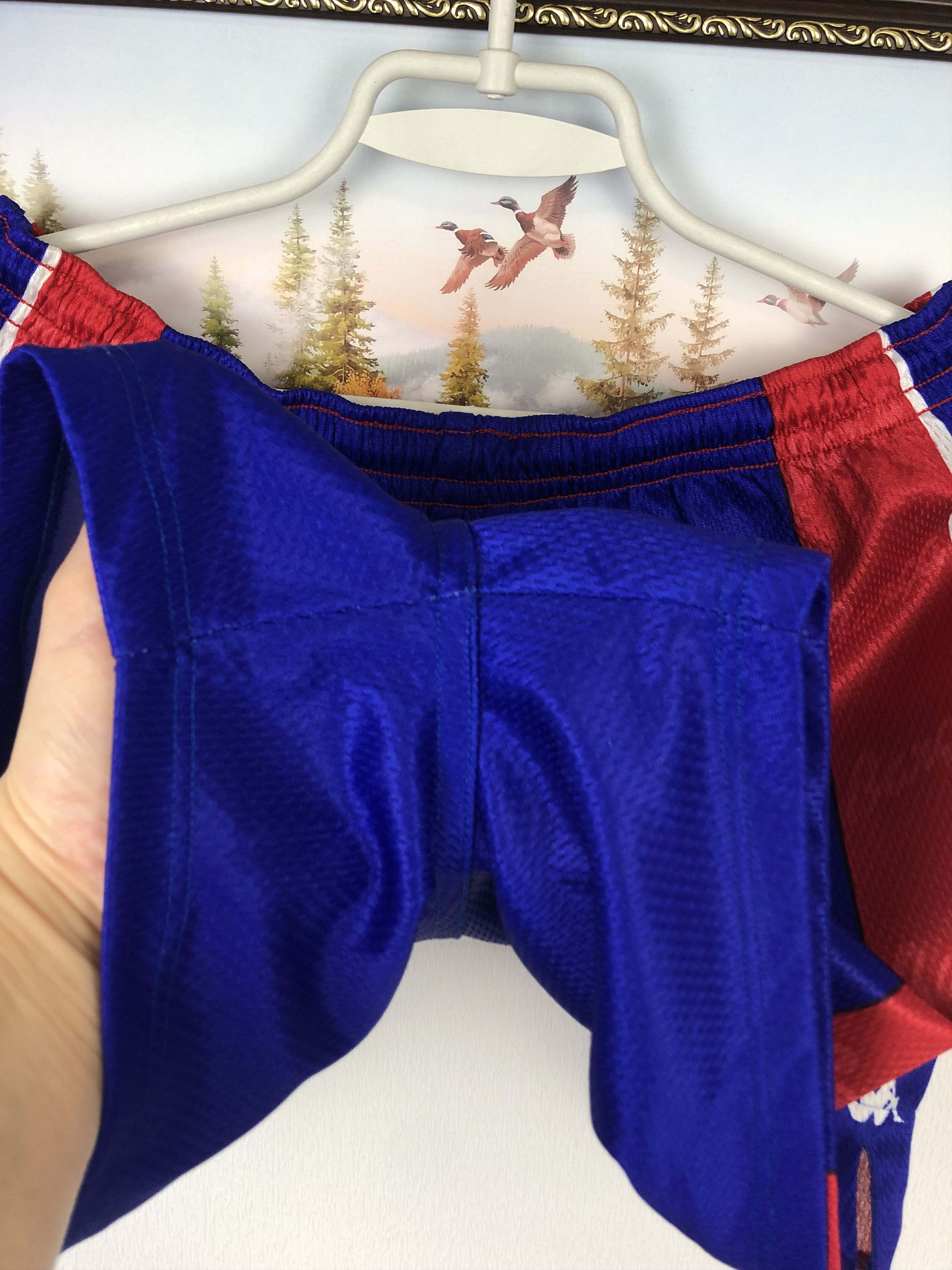 Kappa Vintage Kappa FC Barcelona Football Shorts Soccer Blue S/M Size US 32 / EU 48 - 5 Thumbnail