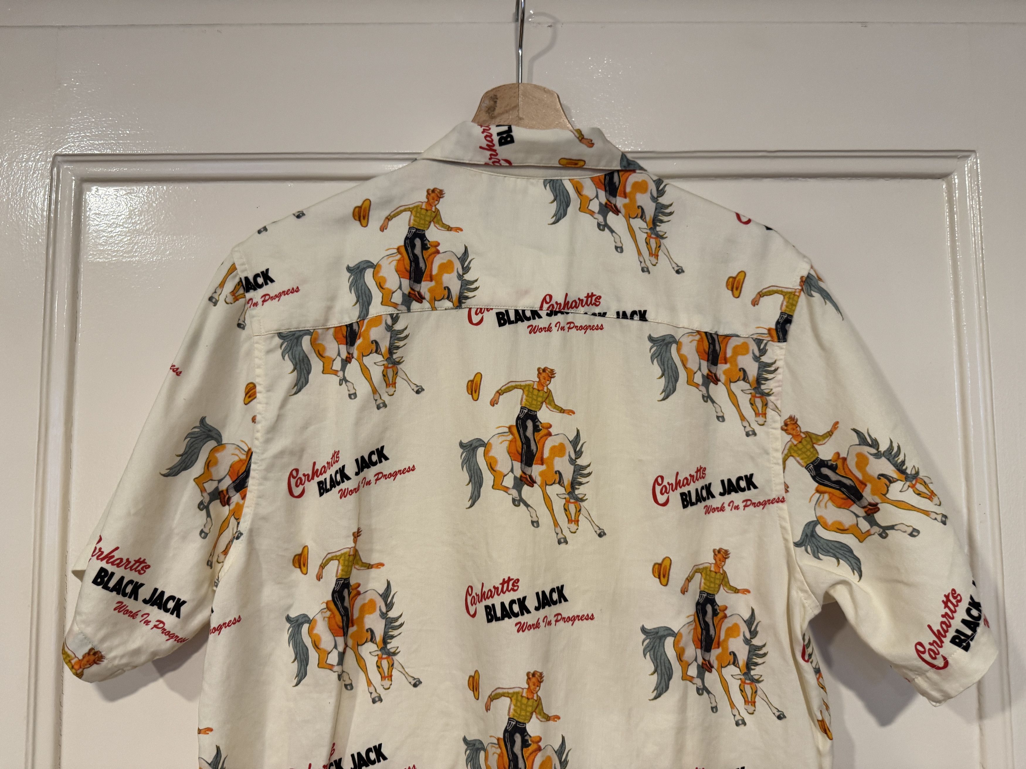 Carhartt Wip Carhartt WIP S/S black jack shirt white S Size US S / EU 44-46 / 1 - 7 Thumbnail