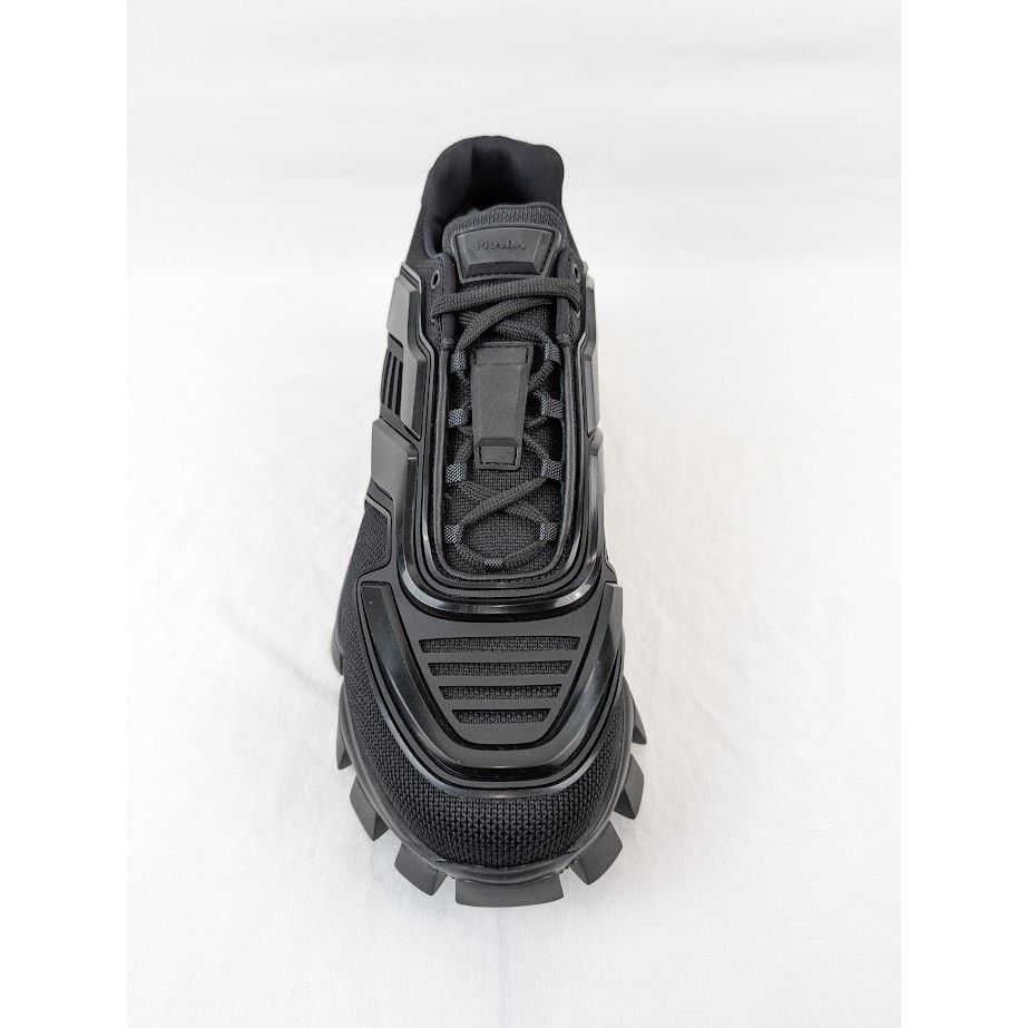 Prada o1rshd1 Rubber Knit Sneakers in Nero 9.5 US Size US 9.5 / EU 42-43 - 6 Thumbnail