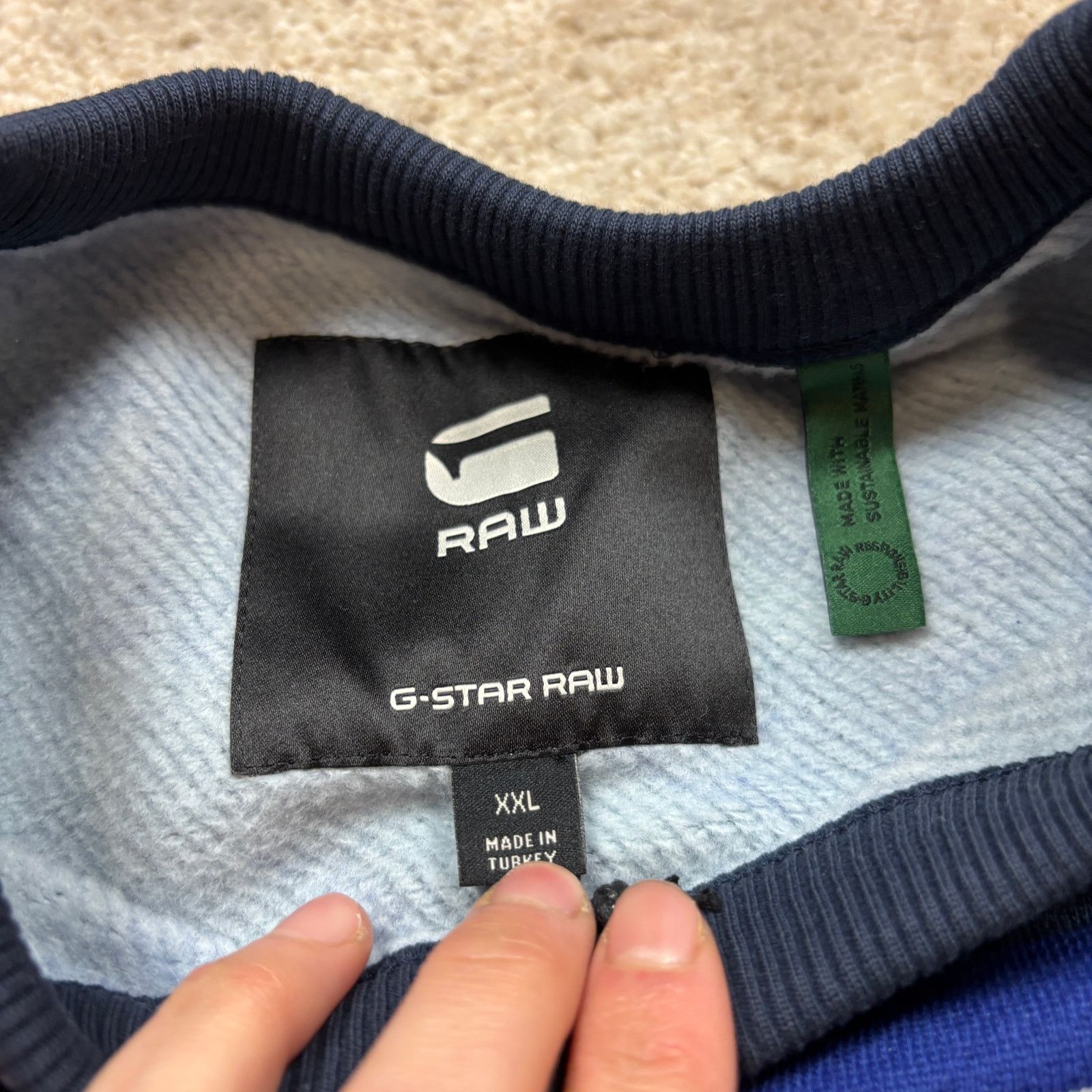 G-Star NWT G-Star Raw Camo Raw Yoichi Crew Sweatshirt Men's 2XL Size US XXL / EU 58 / 5 - 4 Thumbnail