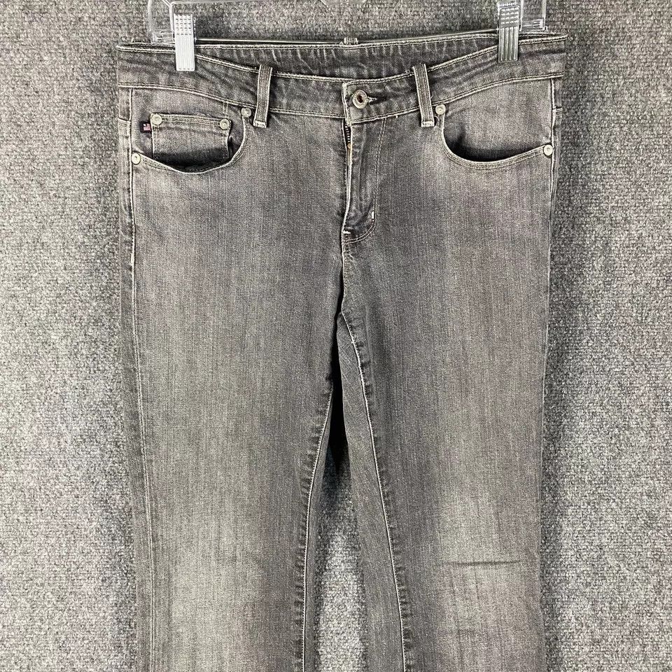 Polo Ralph Lauren Polo Ralph Lauren Jeans Women's 6 Charcoal Wash Denim Flared Size 28" / US 6 / IT 42 - 2 Thumbnail