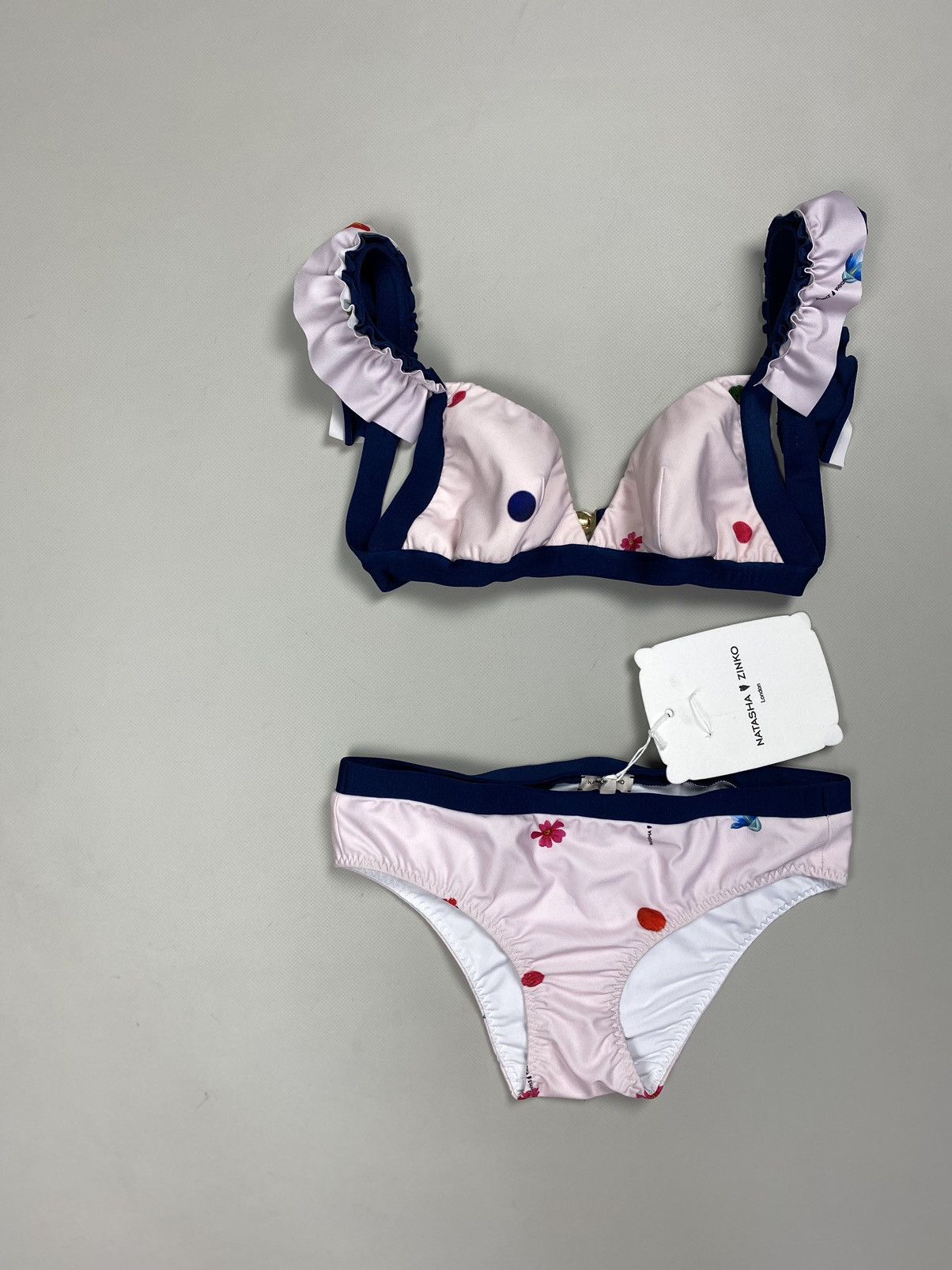 Designer × Natasha Zinko BNWT! Natasha Zinko neoprene bikini 2 piece swim suit Size XS / US 0-2 / IT 36-38 - 3 Thumbnail