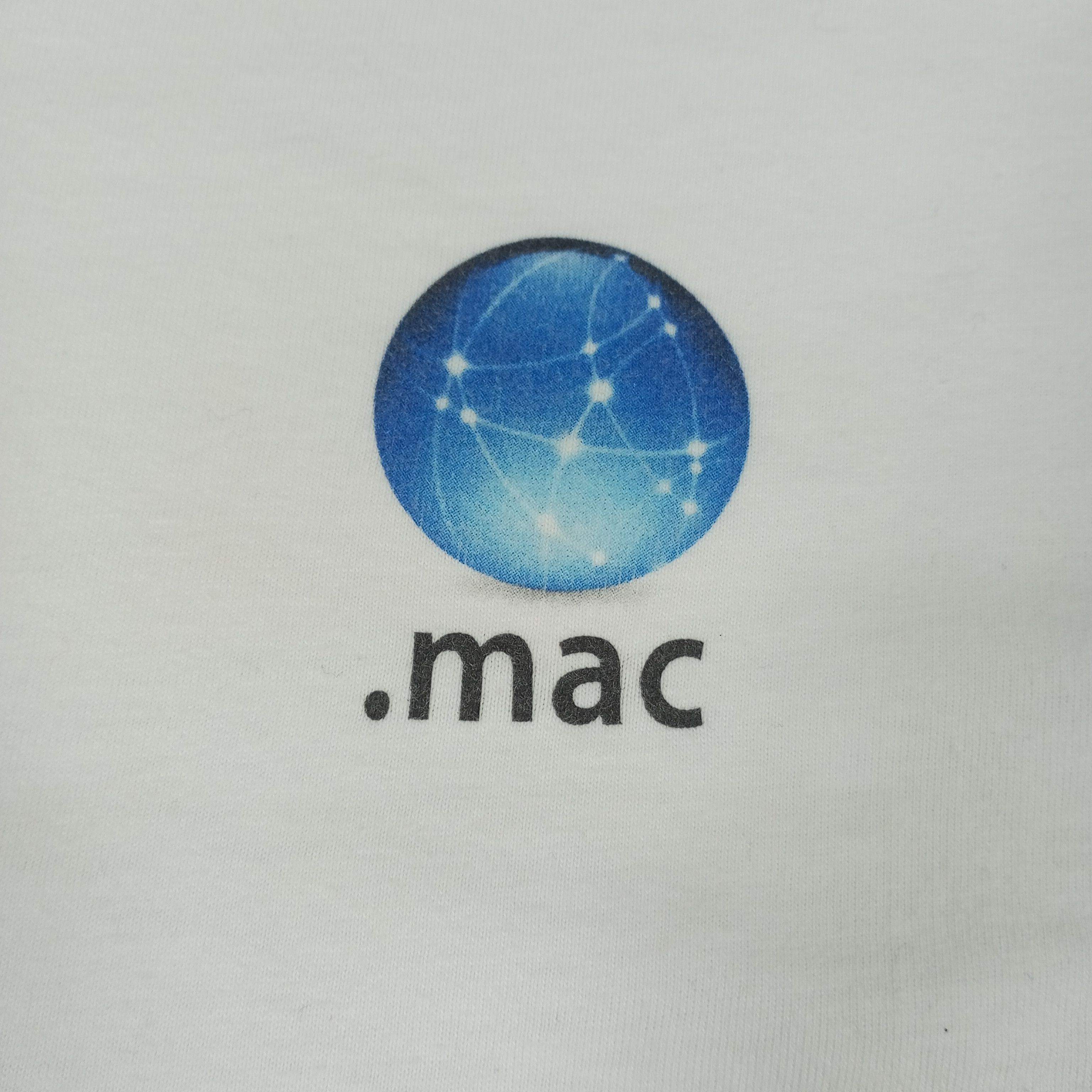 Apple × Hanes × Vintage Apple Mac Logo Design Promo Style Vintage Tshirt Size US M / EU 48-50 / 2 - 2 Thumbnail