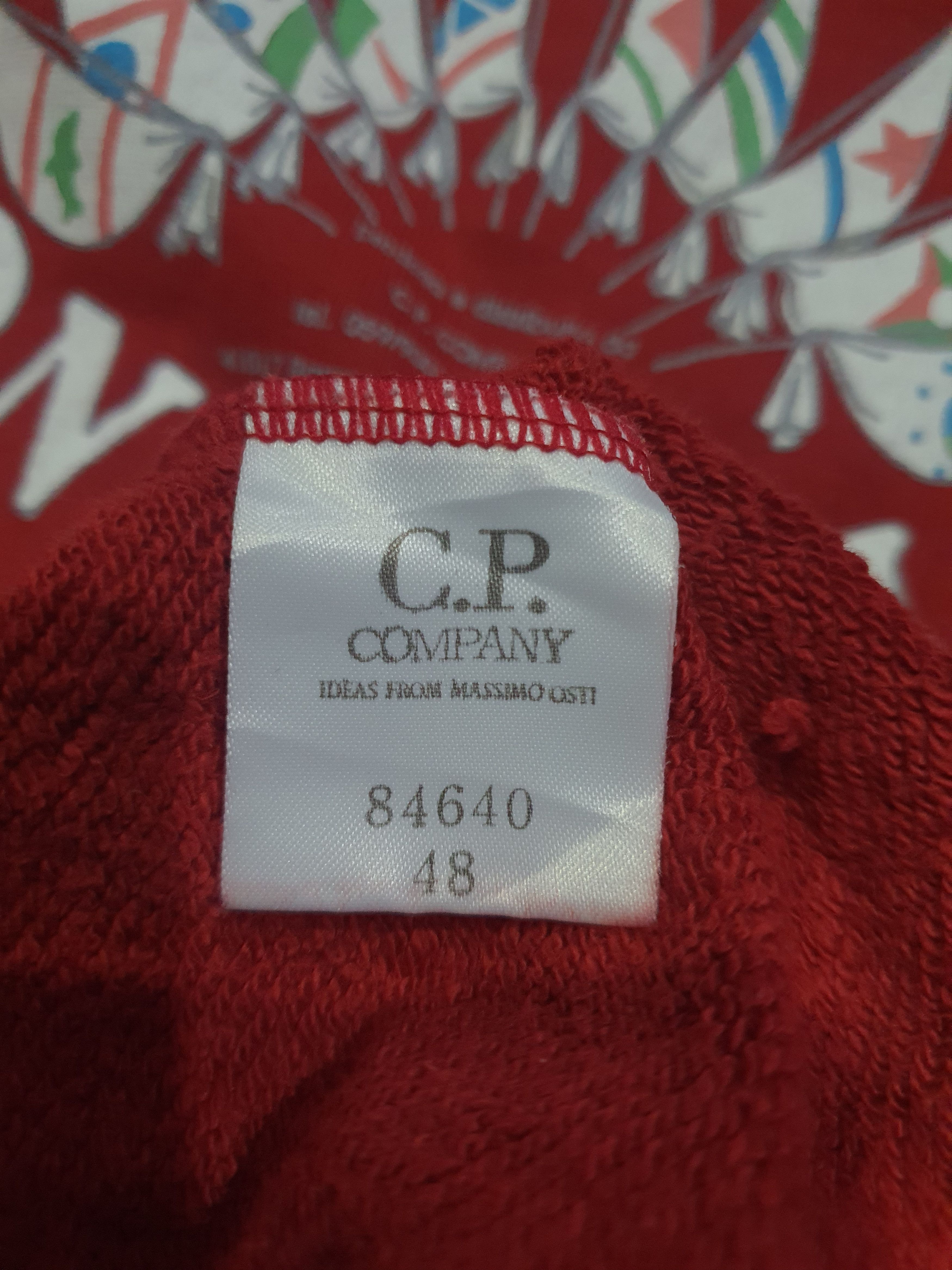 Boneville × C.P. Company × Massimo Osti Vtg 80s BONEVILLE C.P. COMPANY Crewneck Sweatshirt Spellout Size US M / EU 48-50 / 2 - 5 Thumbnail