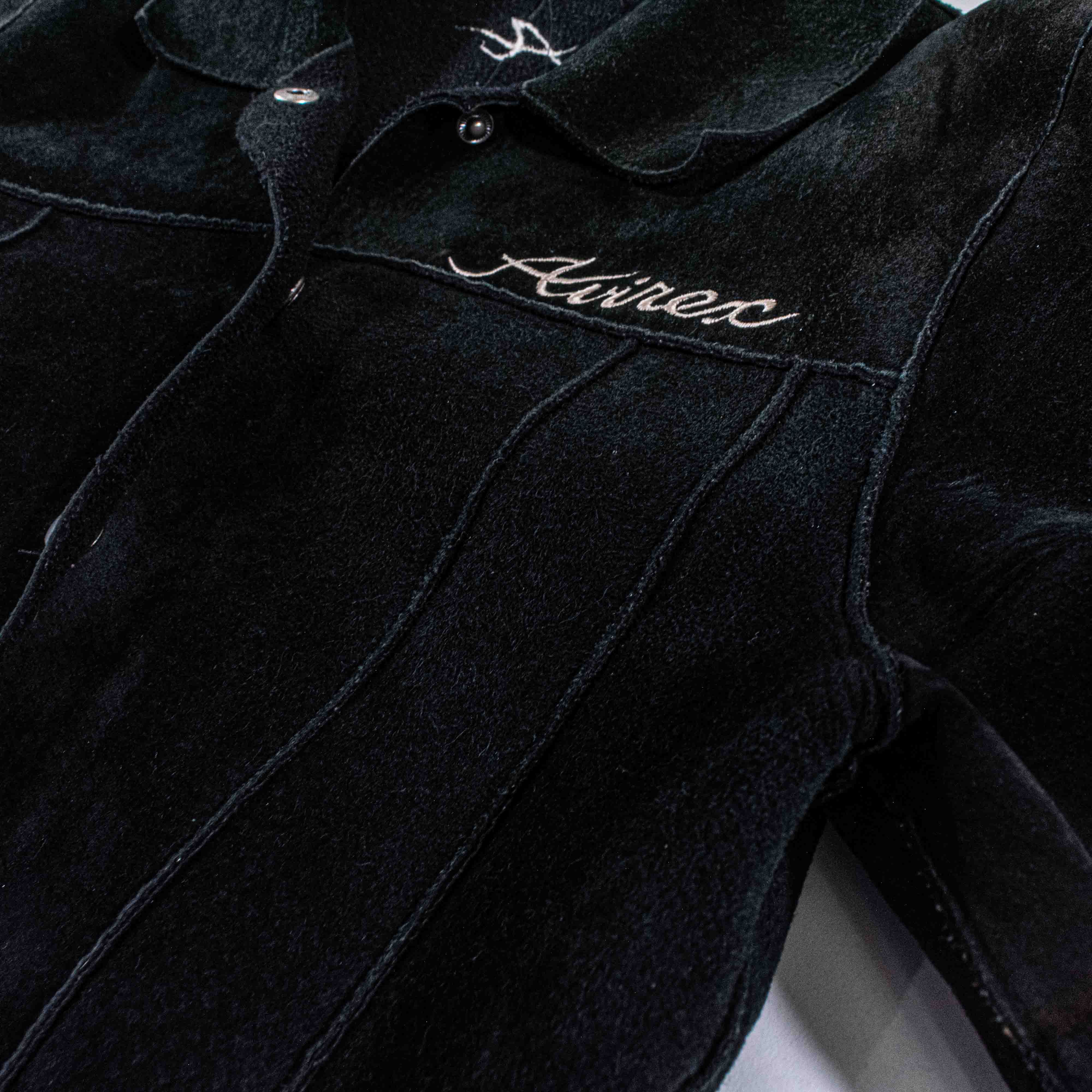 Avirex Avirex Suede Jacket Womens 90s Y2K Embroidered Logo Snap Size M / US 6-8 / IT 42-44 - 9 Thumbnail
