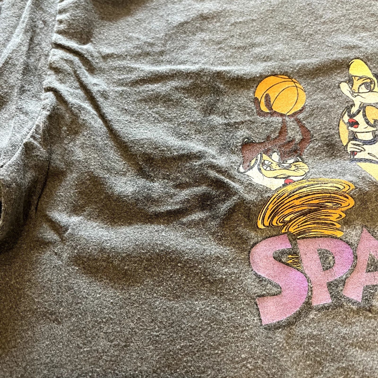 Cartoon Network Space Jam Looney Tunes Tee Y2K Nostalgia Streetwear - S/M Size US S / EU 44-46 / 1 - 3 Thumbnail