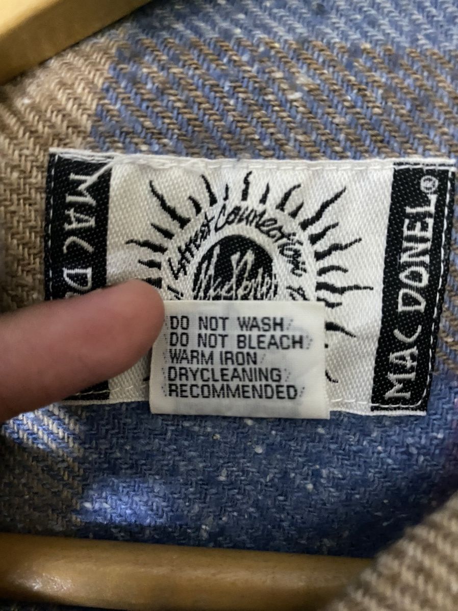 Flannel × Vintage Vintage Mac Donel Flannel Size US L / EU 52-54 / 3 - 19 Thumbnail