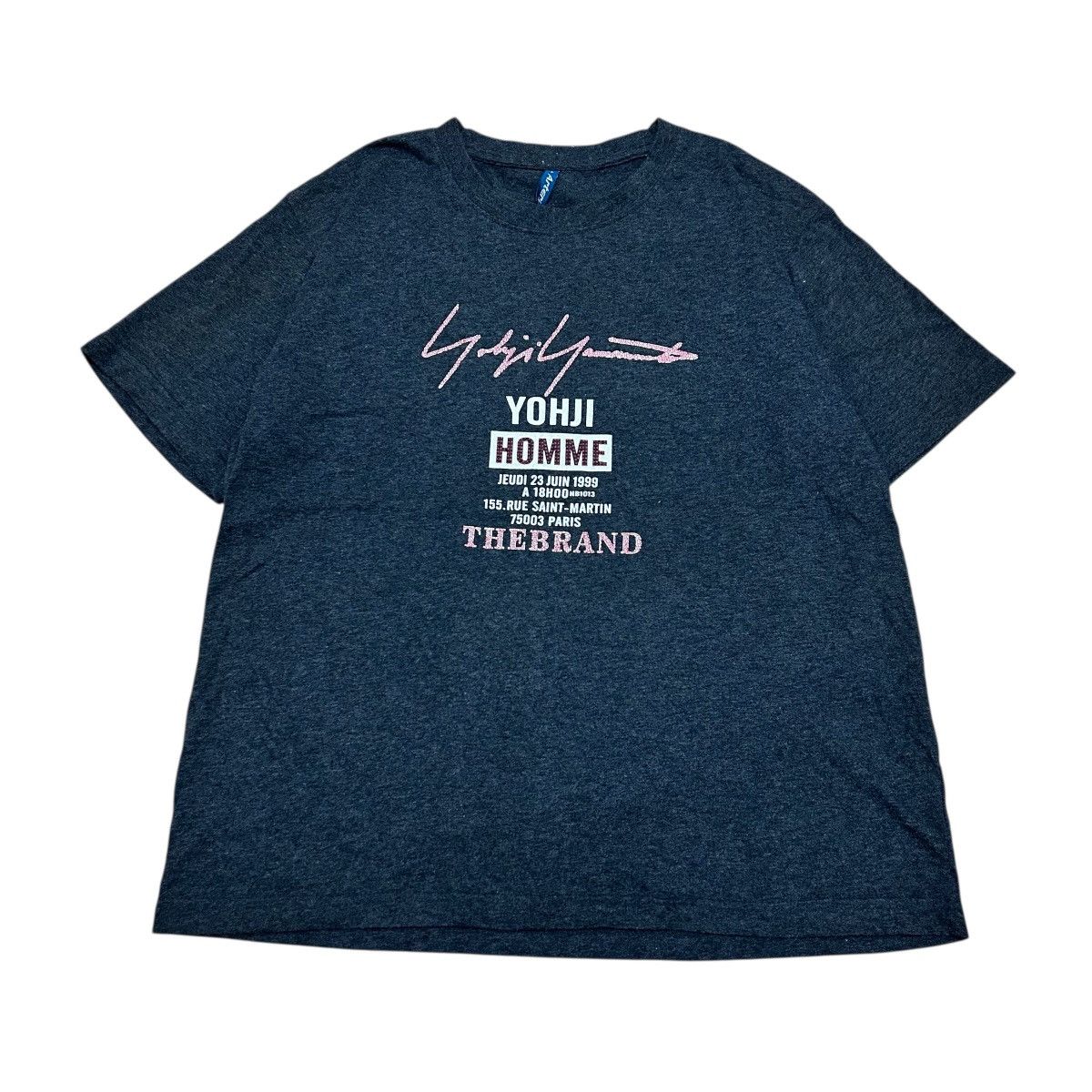 Japanese Brand Japanese YOHJI YAMAMOTO Homme Tshirt Size US M / EU 48-50 / 2 - 1 Thumbnail