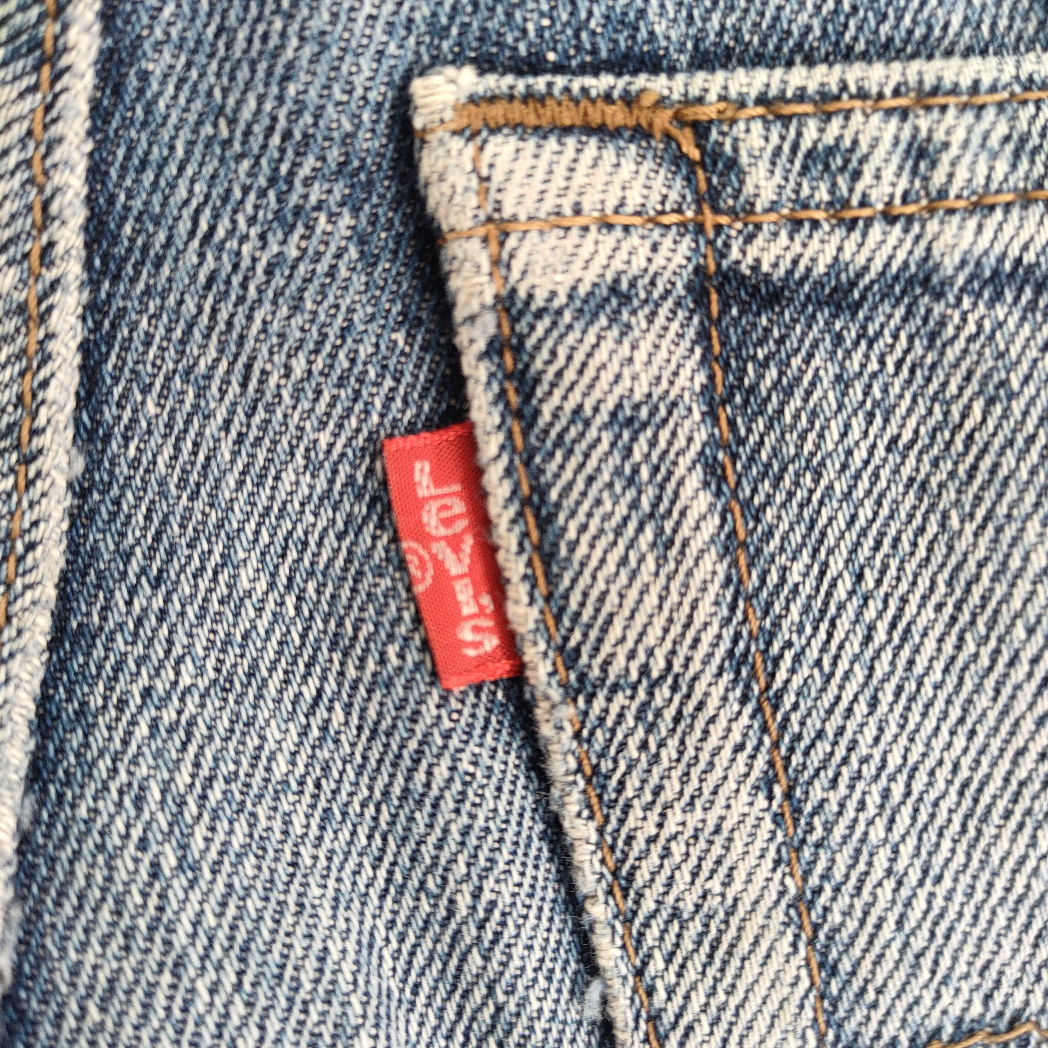 Levi's VINTAGE LEVI'S 533 FADED DISTRESSED JEANS DENIM PANTS Size US 33 - 12 Thumbnail