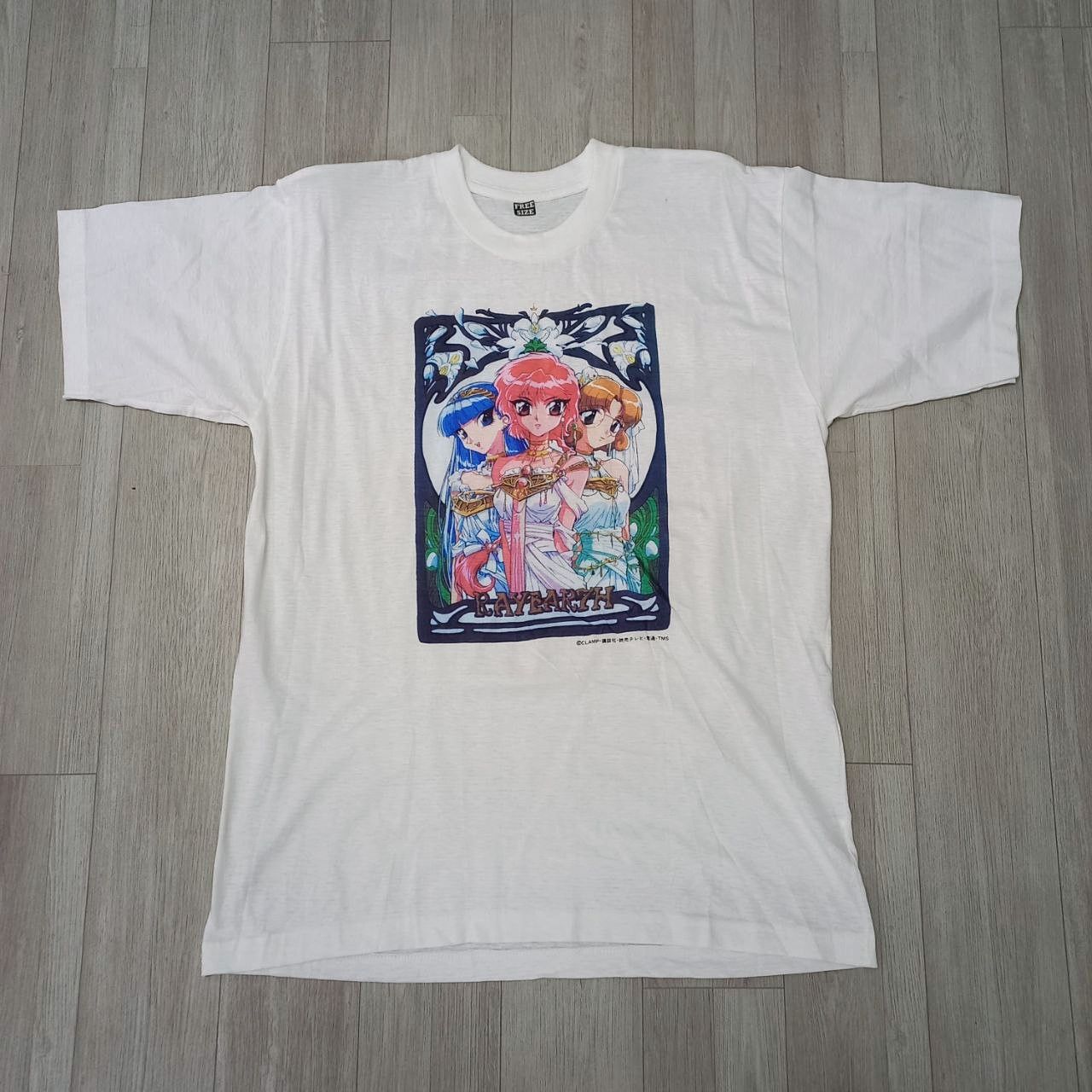 Anime Vintage 90s MAGIC KNIGHT RAYEARTH Manga Anime T-shirt Size US L / EU 52-54 / 3 - 2 Thumbnail