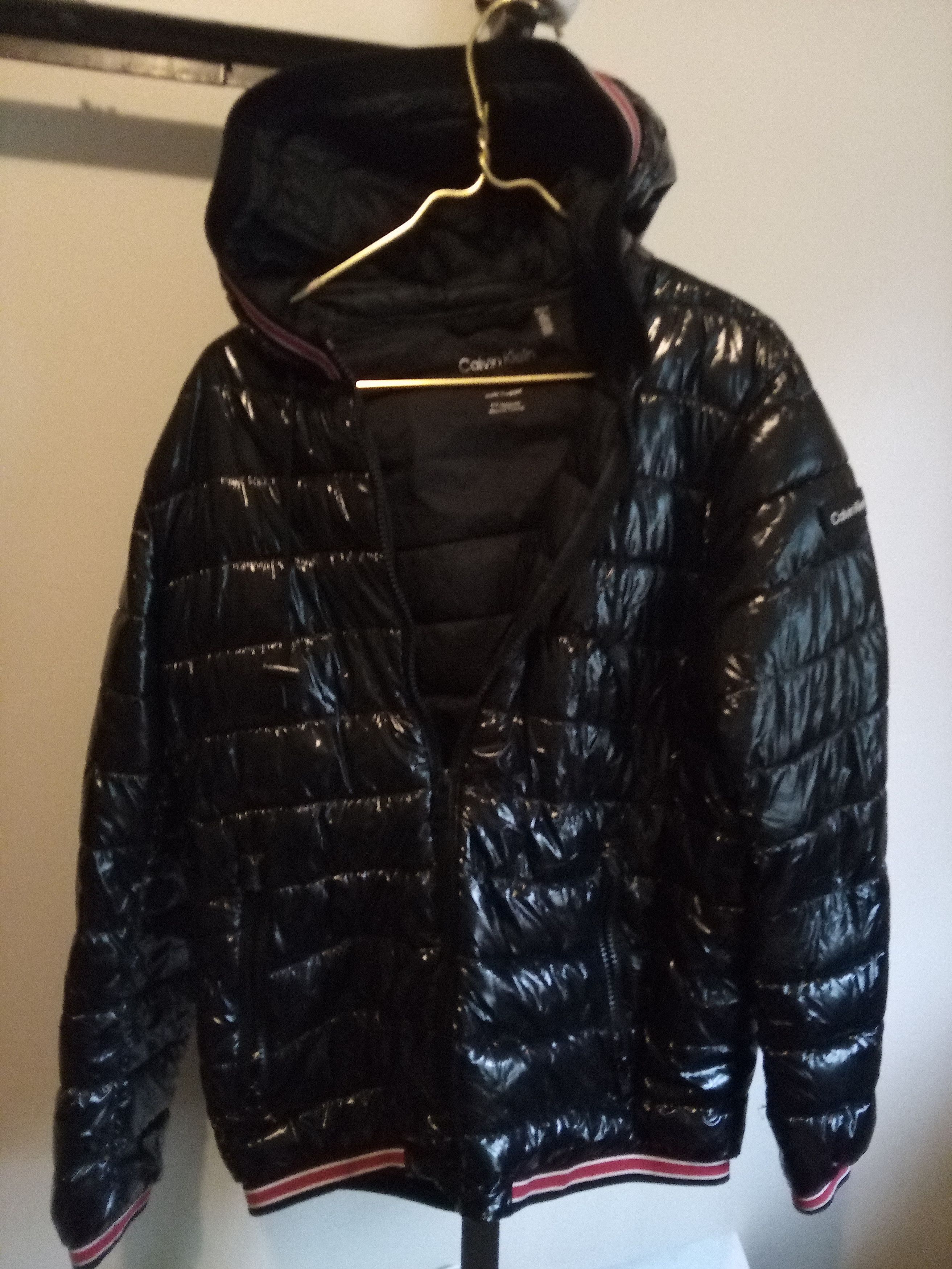 Calvin Klein Calvin Klein black puffer coat with hood Size M / US 6-8 / IT 42-44 - 1 Thumbnail