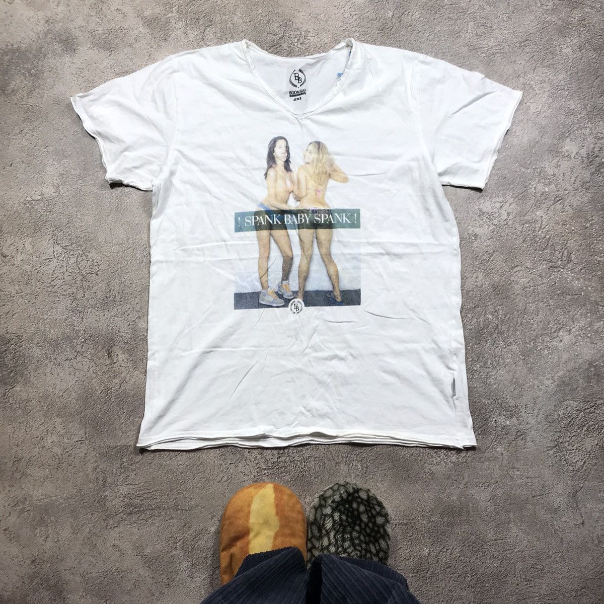 Vintage Vintage Y2K Graphic Tee Sun Faded Skate Streetwear Baggy XL Size US XL / EU 56 / 4 - 1 Thumbnail