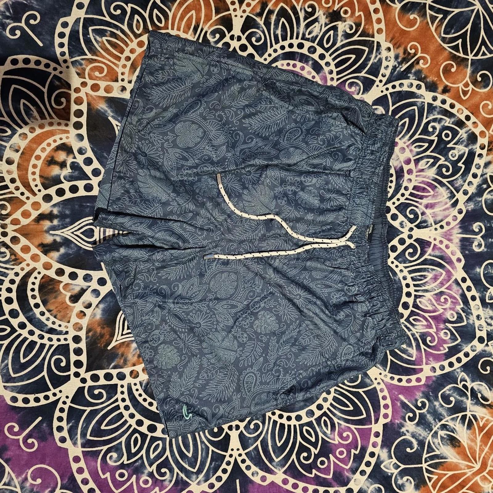 Designer Men's Blue Southern Marsh Swim Trunks Size US 32 / EU 48 - 1 Thumbnail