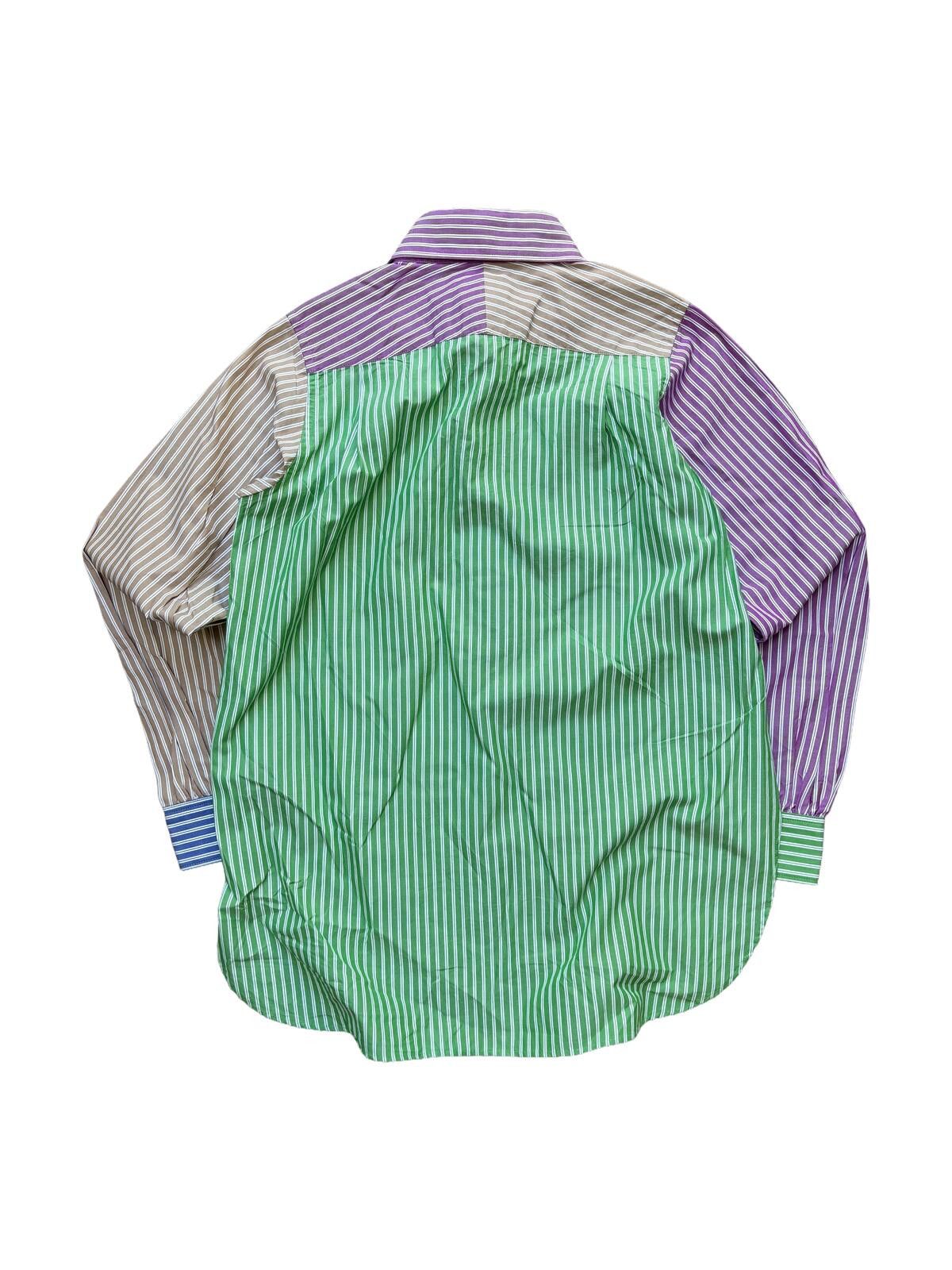 Needles Needles Patchwork Stripe Shirt Multicolour Small Size US S / EU 44-46 / 1 - 3 Thumbnail