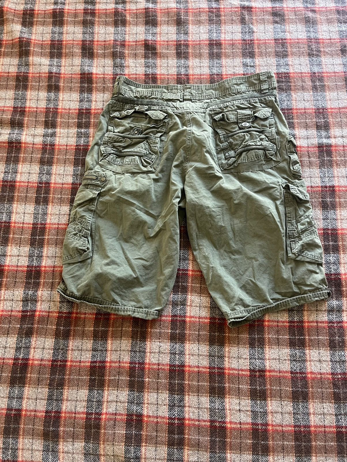 Waste(twice) Y2K 2000’s Twoce Multipocet Military Grunge Wear shorts 36 Size US 36 / EU 52 - 8 Thumbnail