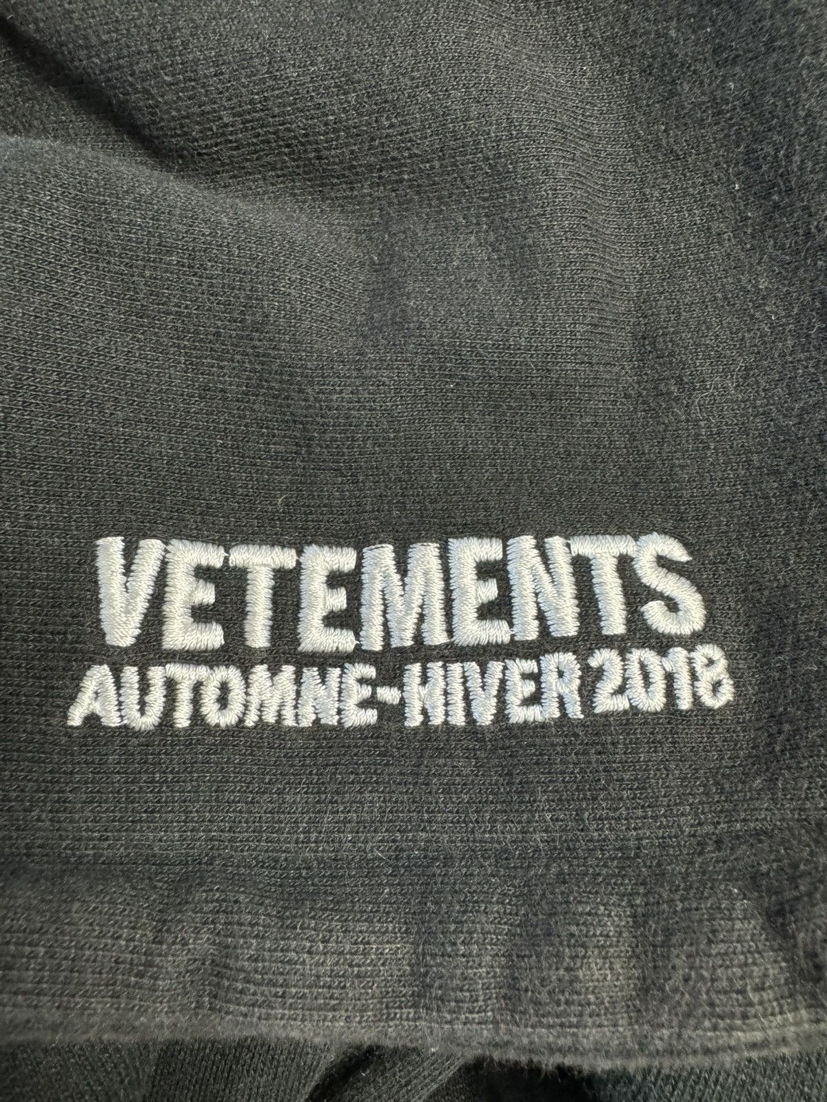 Vetements Vetements sweater logo hoodie Size US XS / EU 42 / 0 - 4 Thumbnail