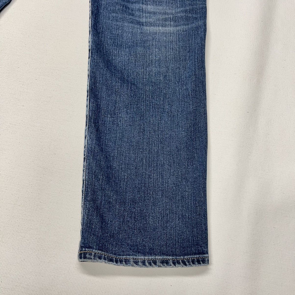 AG Adriano Goldschmied AG Jeans Blue Alexxis Slim High Rise Vintage Denim Faded Size 32" / US 10 / IT 46 - 16 Thumbnail