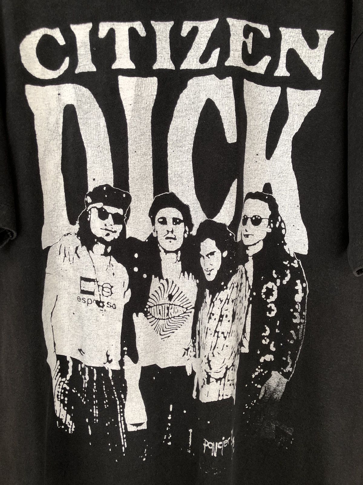 Band Tees Vintage 90s CITIZEN DICK Grunge Movie The Singles Size US XL / EU 56 / 4 - 5 Thumbnail