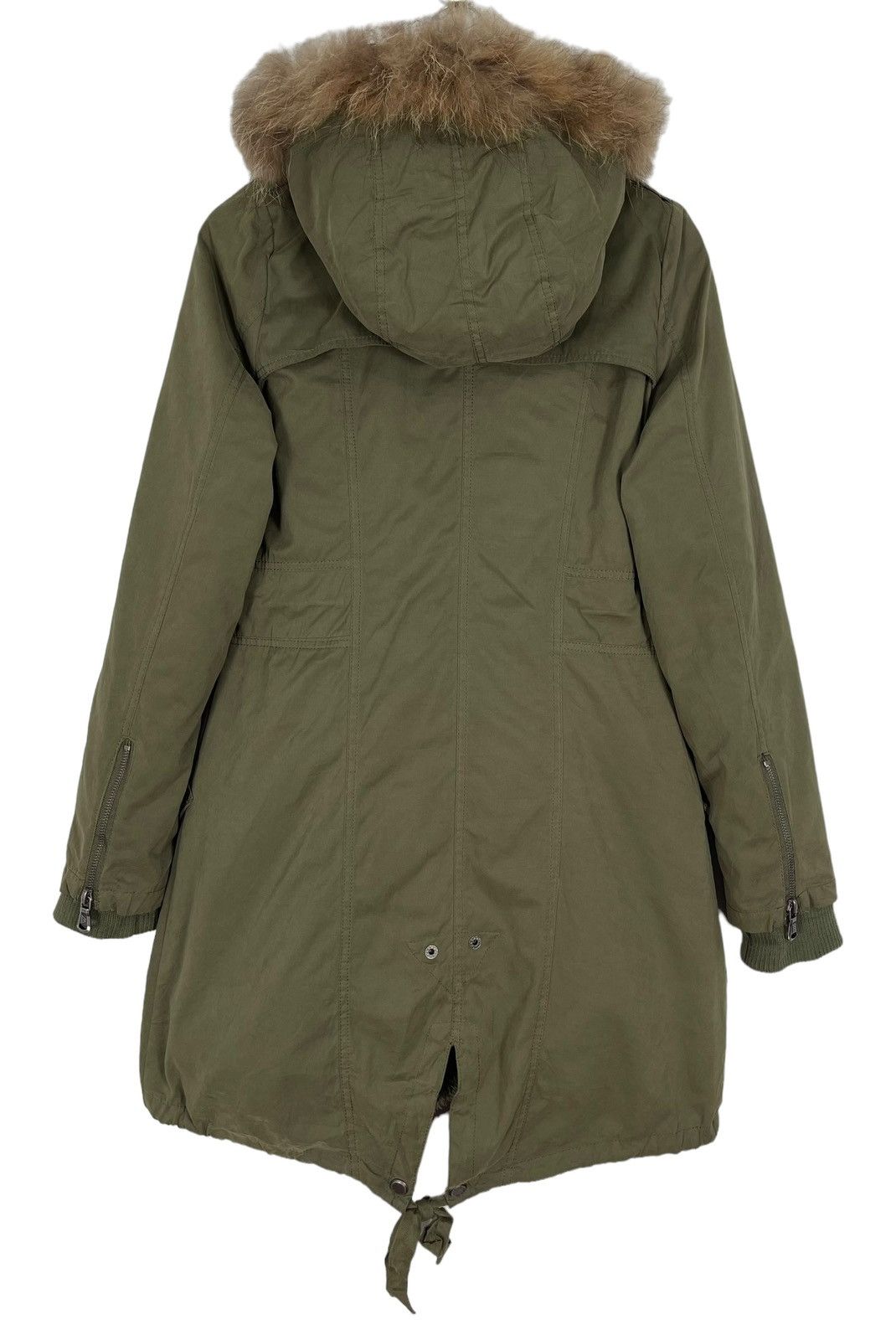 Japanese Brand BARAK JP Goa Fishtail Parka Jacket Size S / US 4 / IT 40 - 2 Thumbnail