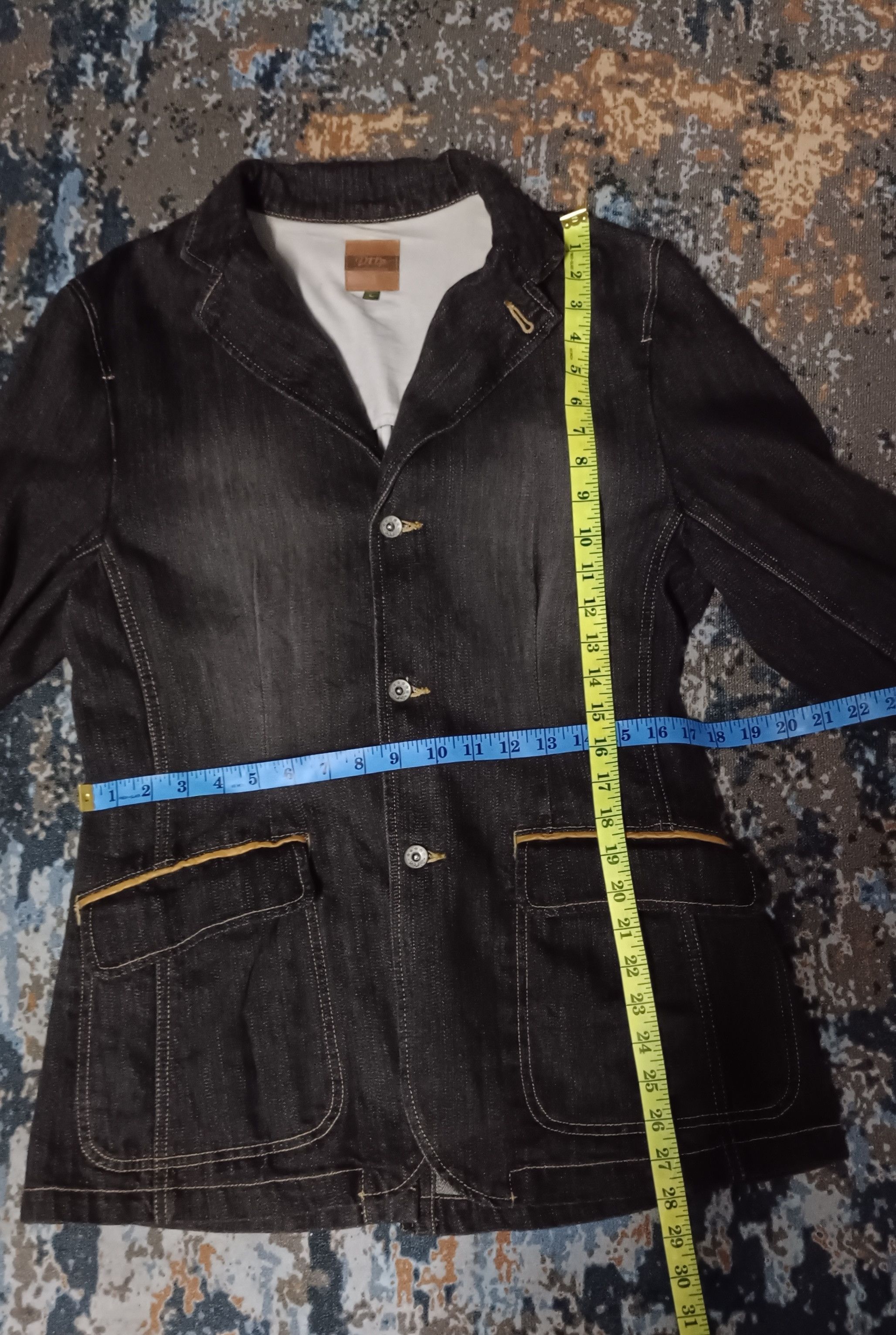 Indigo Rare🔥Power to The People Chroe Denim Jacket Size US L / EU 52-54 / 3 - 11 Thumbnail