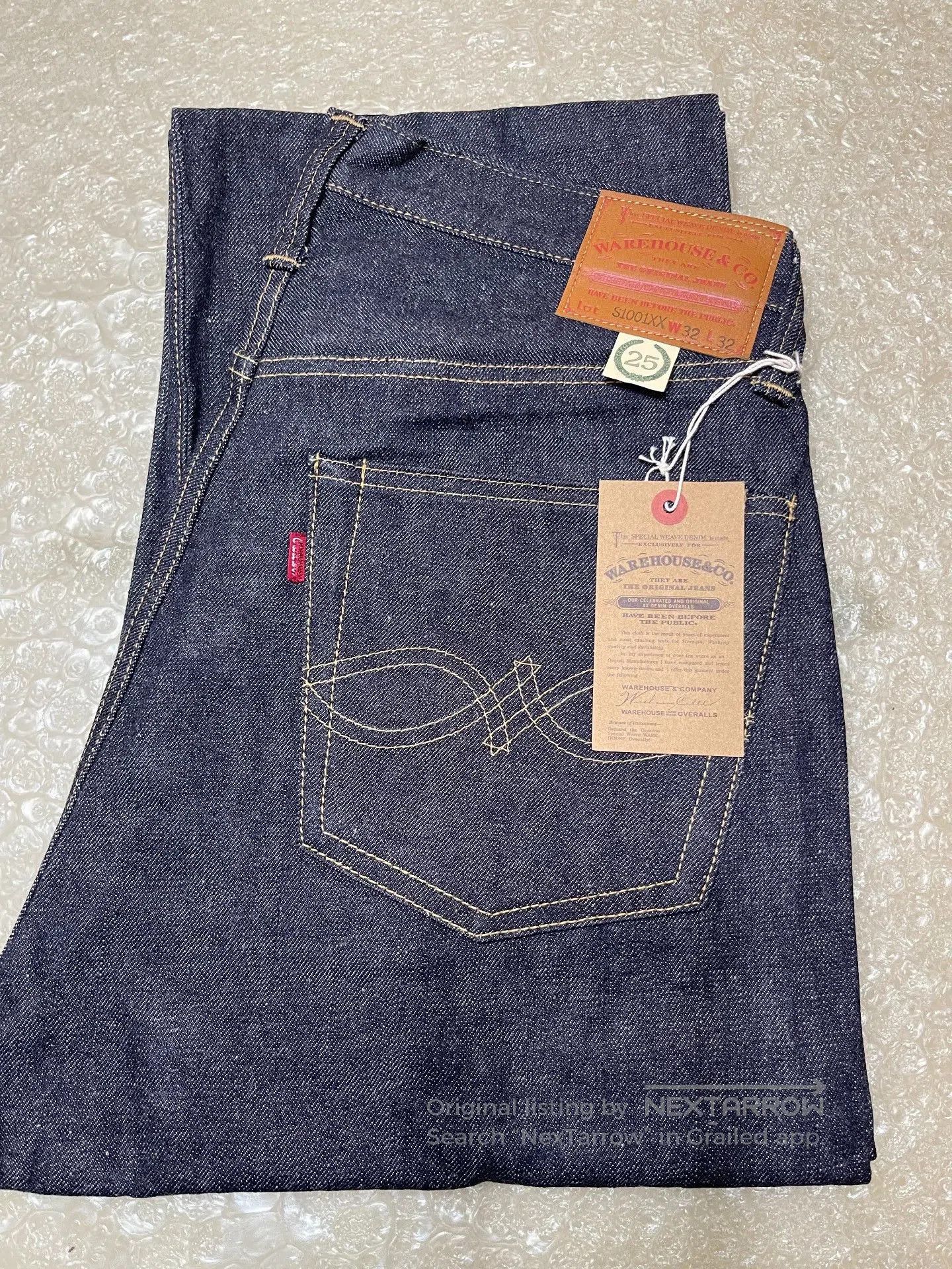 Other WAREHOUSE & CO. 25th Anniversary Jeans S1001XX. Size US 32 / EU 48 - 1 Thumbnail