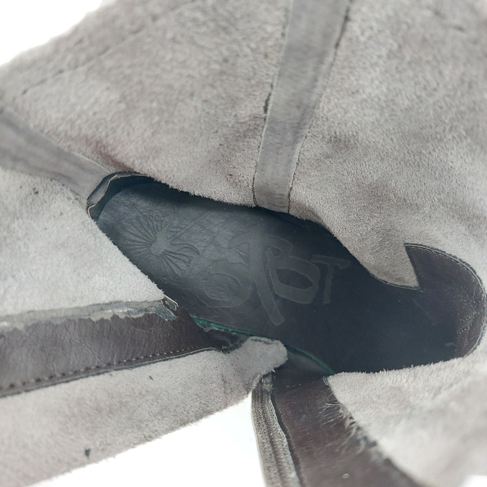 Other OTBT Bedford Sz 8M Gray Suede Leather Boots Ankle Bootie Size US 8 / IT 38 - 10 Thumbnail