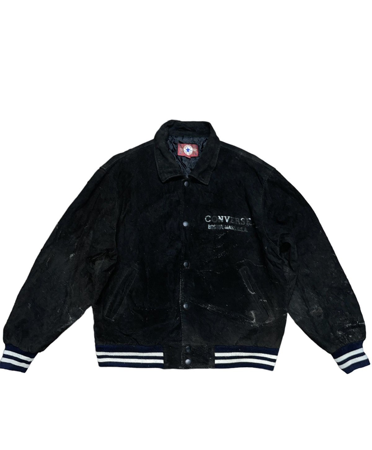 Converse Vintage 80s Converse All Star Varsity Jacket Size US L / EU 52-54 / 3 - 3 Thumbnail