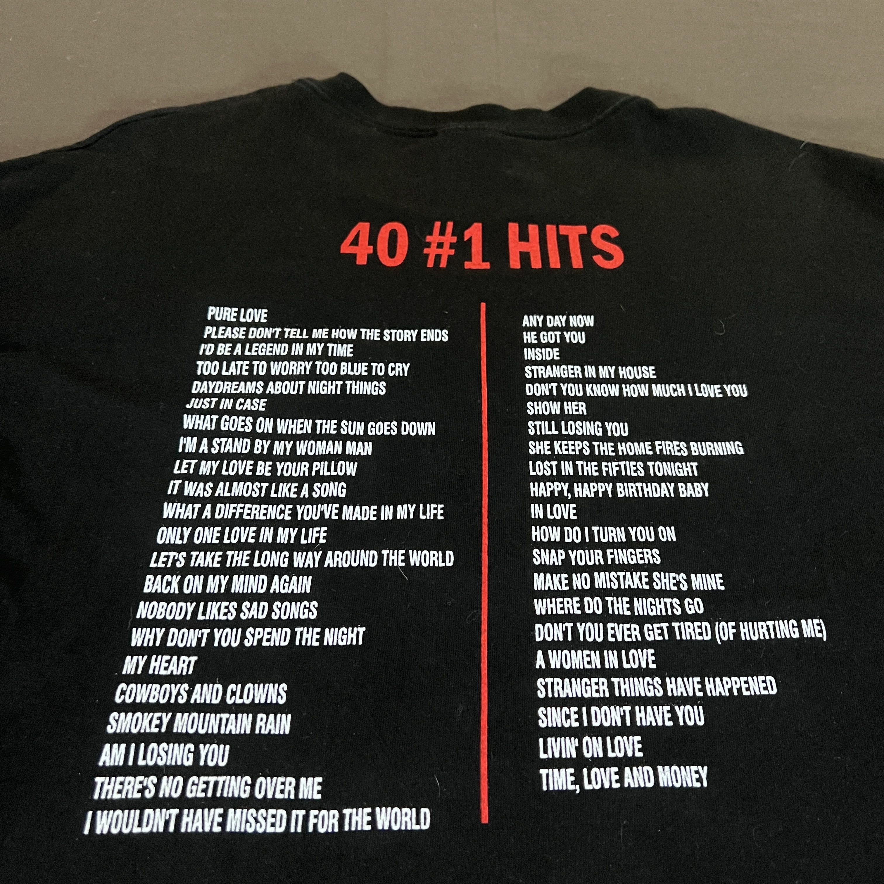 Band Tees × Vintage Vintage Ronnie Milsap Tee Country music blue-eyed soul Size US XL / EU 56 / 4 - 5 Thumbnail
