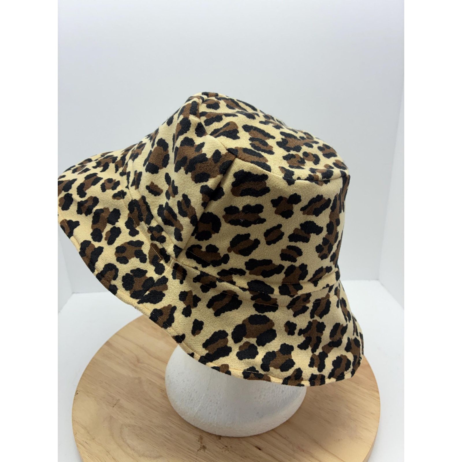 Other The Cheetah — Upcycled Cheetah Print Polyester Bucket Hat Size ONE SIZE - 4 Thumbnail