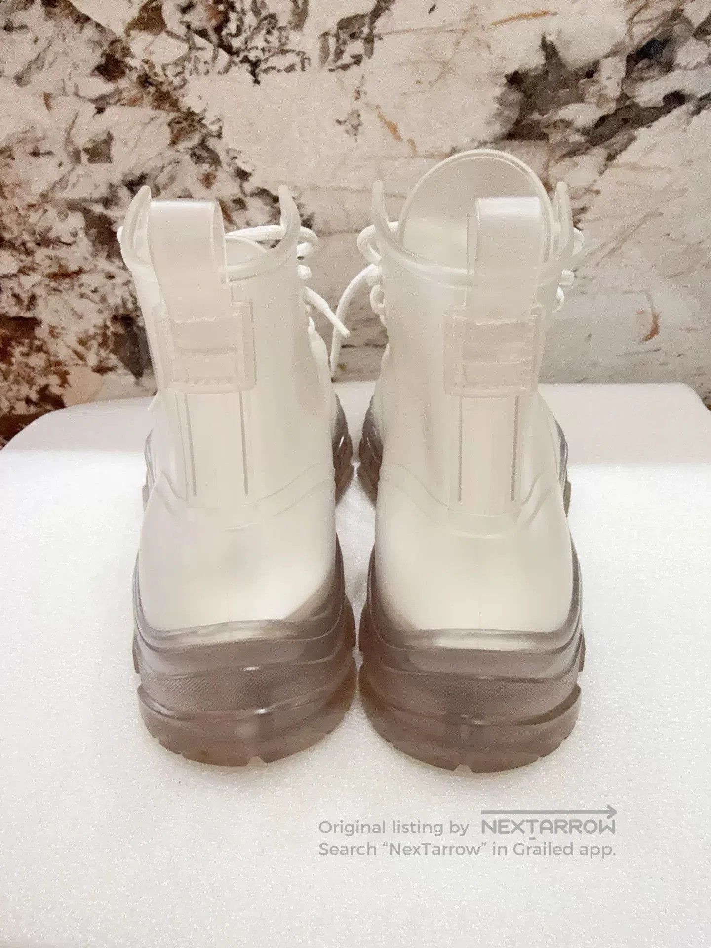 Dior Dior Men's Transparent Rain Boots. Size US 8 / EU 41 - 5 Thumbnail