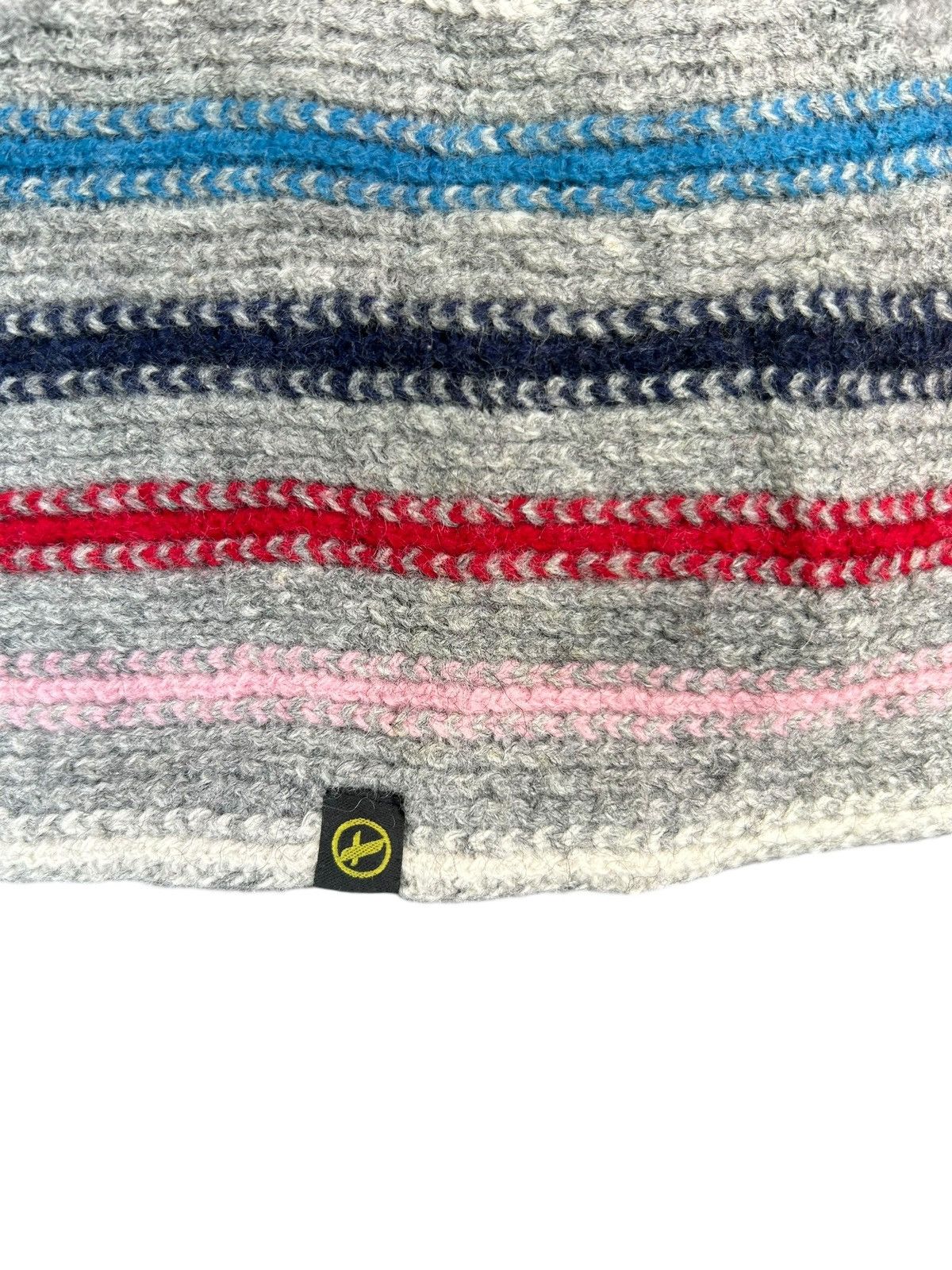 Japanese Brand × Kapital × Vintage Japanese Brand knitt Beanie Hats ☠️🎌🎌 Size ONE SIZE - 3 Thumbnail