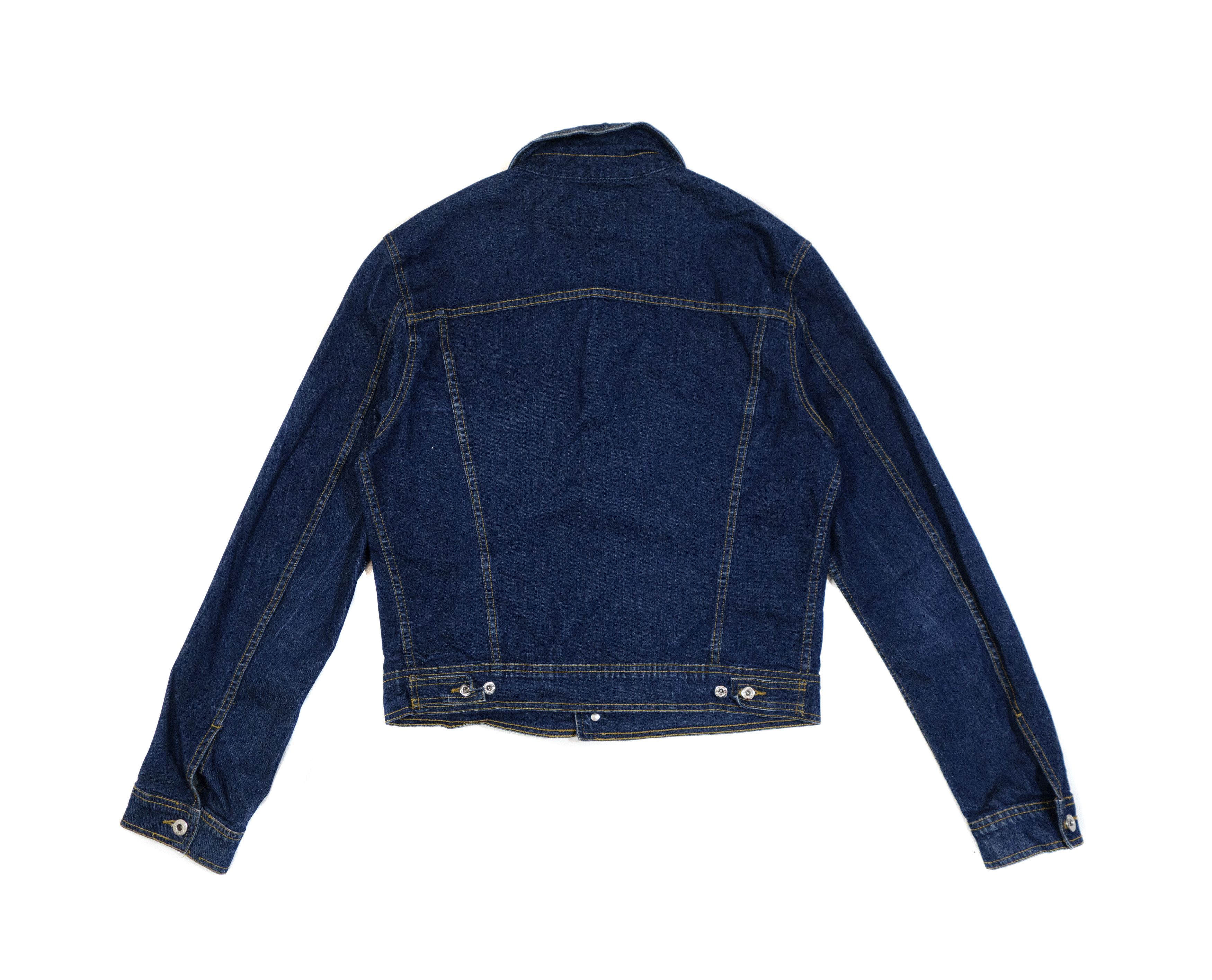 Dolce & Gabbana Y2K Denim Pocket Jacket Vintage 90s Size XL / US 12-14 / IT 48-50 - 2 Thumbnail