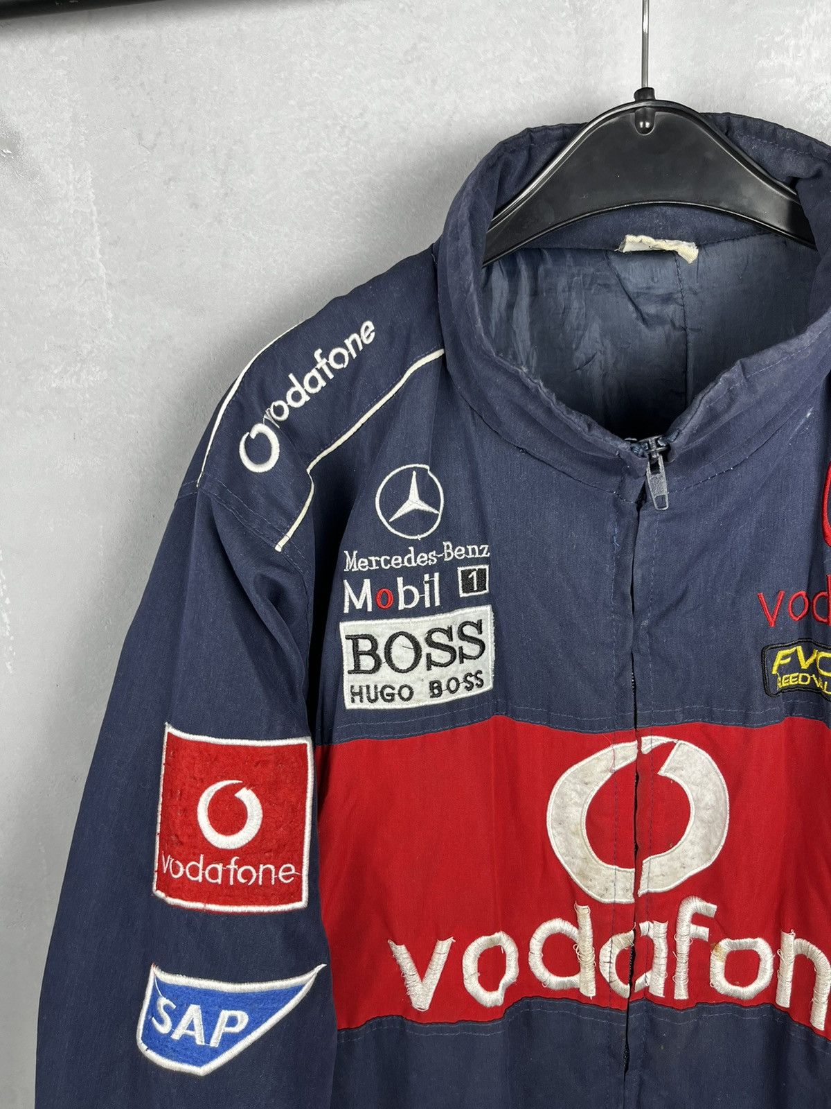 Mercedes-Benz × Vintage Vintage Mercedes McLaren Racing Jacket Bomber Hype Y2K Size US M / EU 48-50 / 2 - 3 Thumbnail