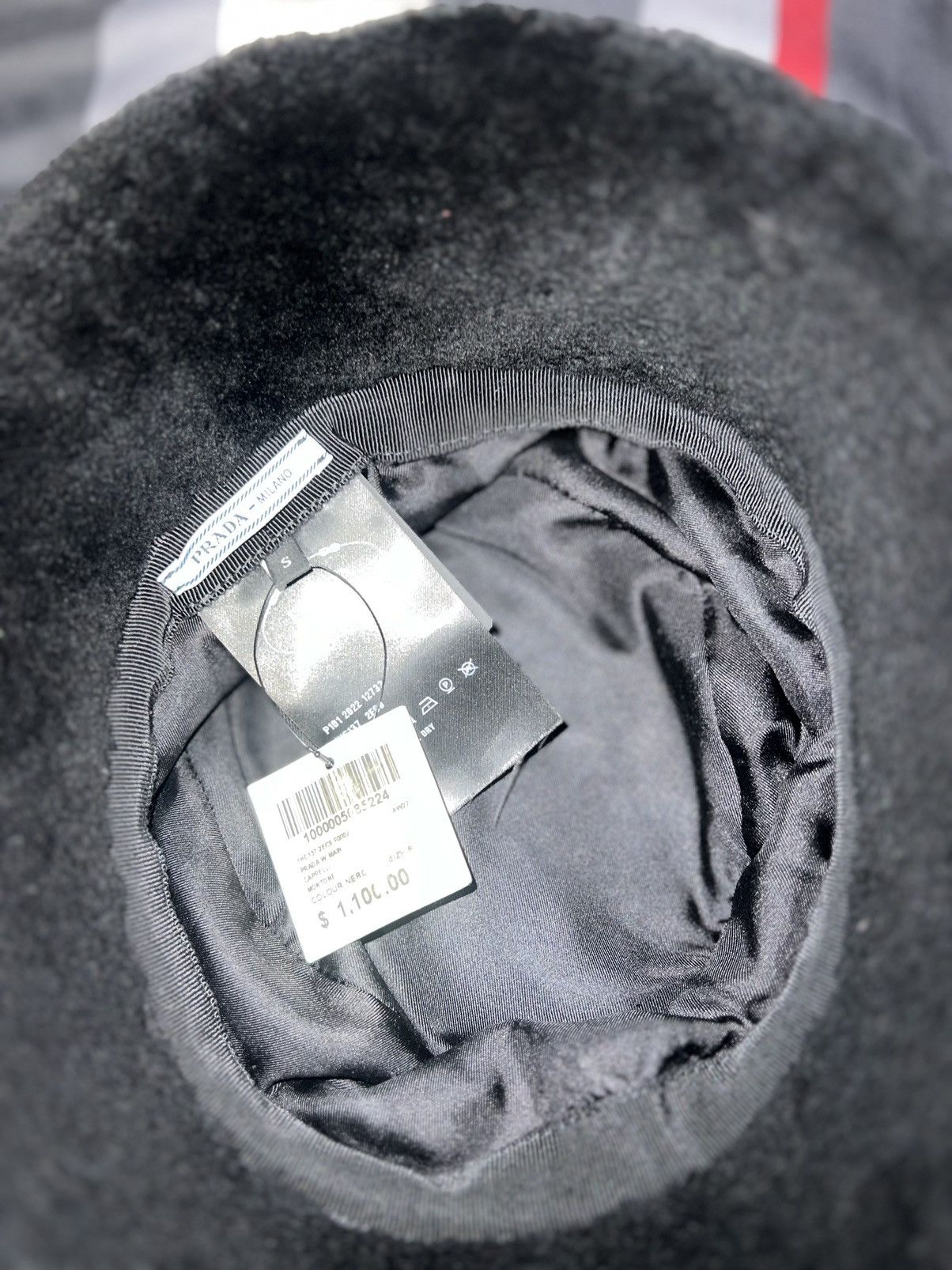 Prada Prada bucket hat black sz S Size ONE SIZE - 3 Thumbnail