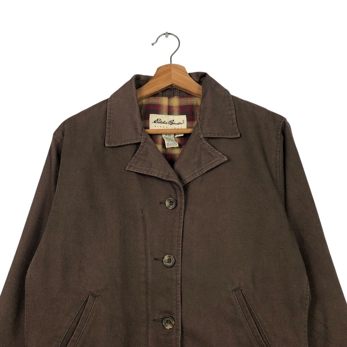 Japanese Brand Vintage Eddie Bauer Blanket Liner Coat Canvas Ranchwear Size US XS / EU 42 / 0 - 4 Thumbnail