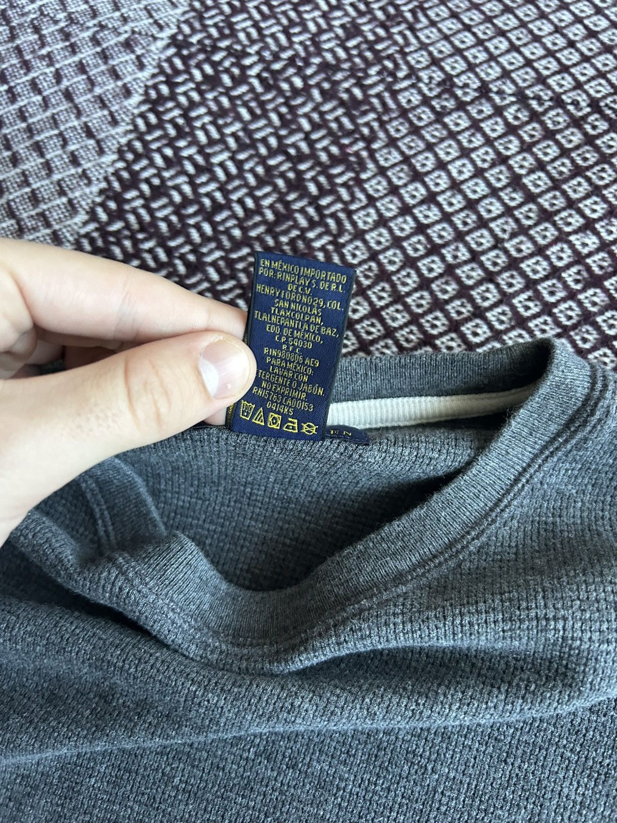 Polo Ralph Lauren Polo Ralph Lauren Sweatshirt Basic Grey Cotton Size Small Size US S / EU 44-46 / 1 - 7 Thumbnail