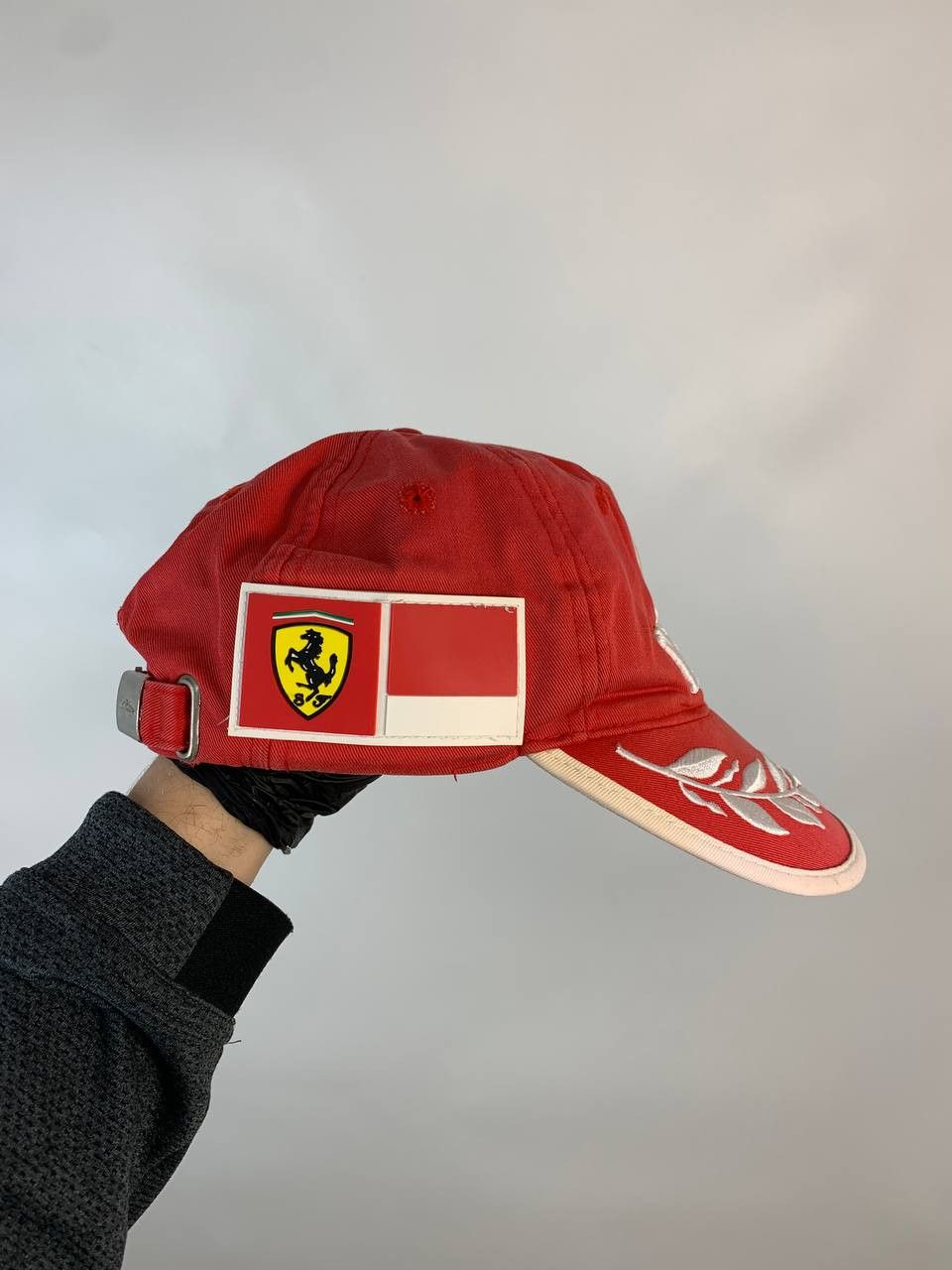 Ferrari × Vintage RACING FORMULA 1 SCUDERIA FERRARI CAP MICHAEL SCHUMACHER Size ONE SIZE - 3 Thumbnail