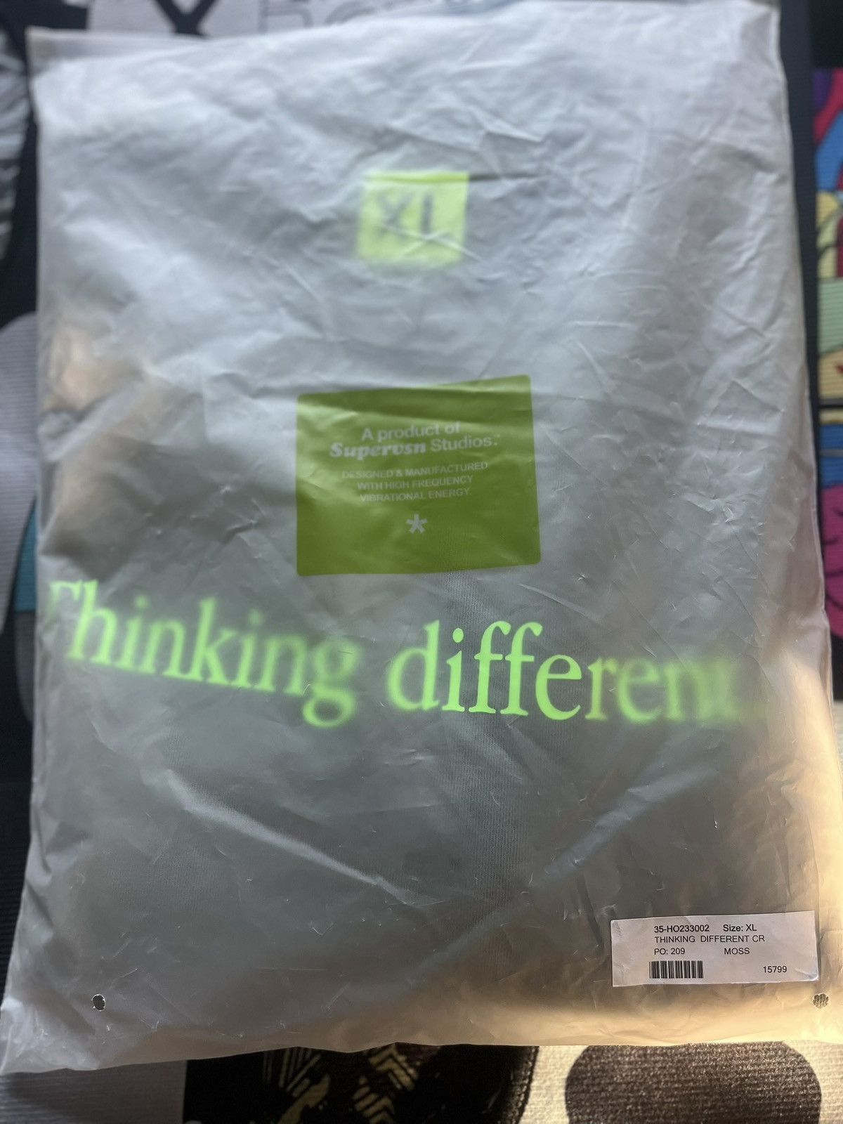Other Supervsn Dark Green “Thinking Different” Size US XL / EU 56 / 4 - 6 Thumbnail
