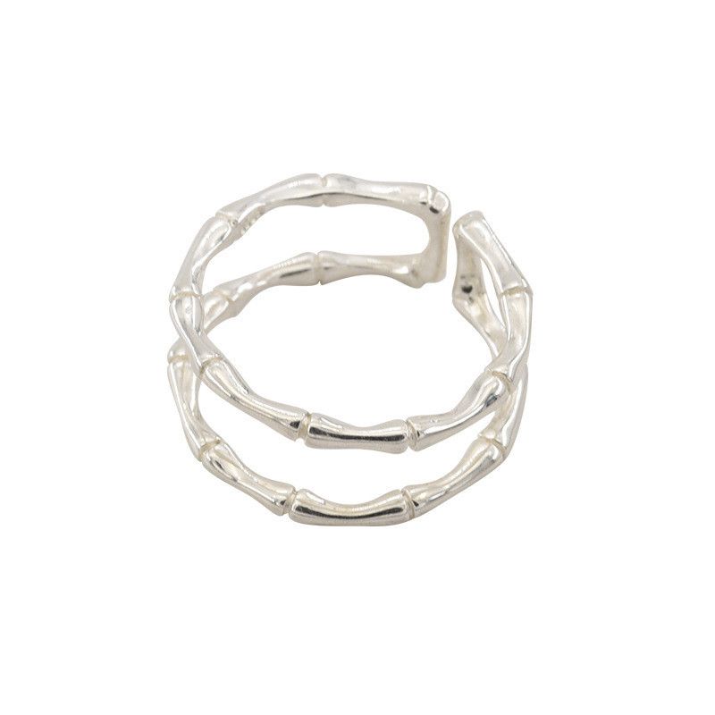 Jewelry Vibe Jewelry Rings Open Size Chrome Ring (Size 7-13) Size ONE SIZE - 5 Thumbnail