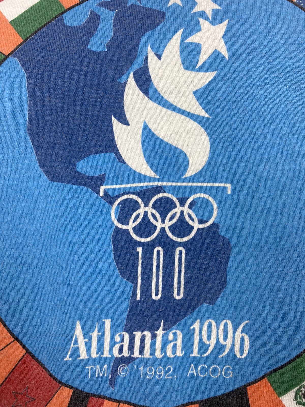 Vintage Vintage Atlanta 1996 Olympics Game Tee Size US XL / EU 56 / 4 - 9 Thumbnail