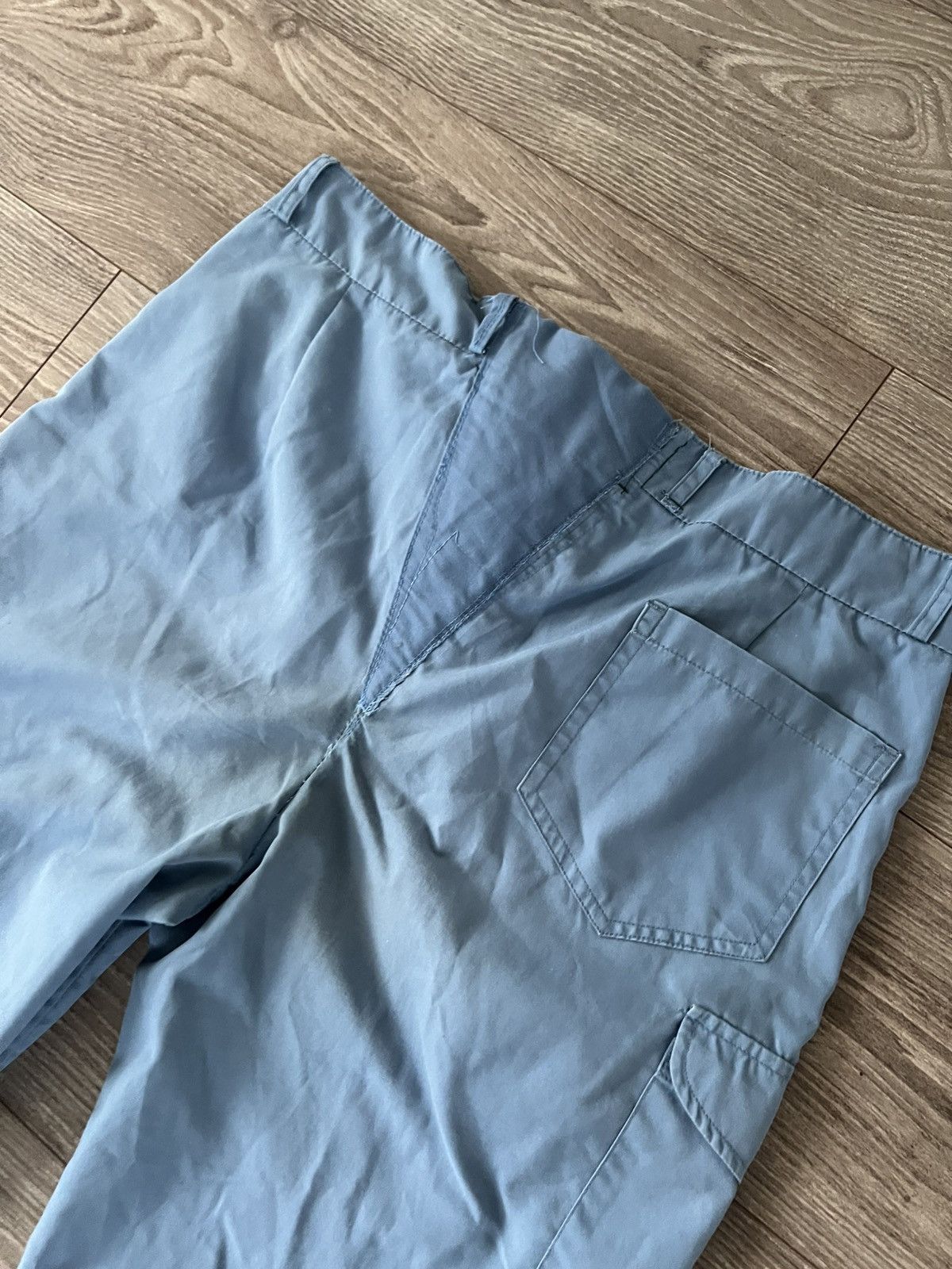 Fjallraven × Vintage ‼️Vintage Fjallraven Leather Logo Cargo Forest Utility Pants‼️ Size US 36 / EU 52 - 16 Thumbnail