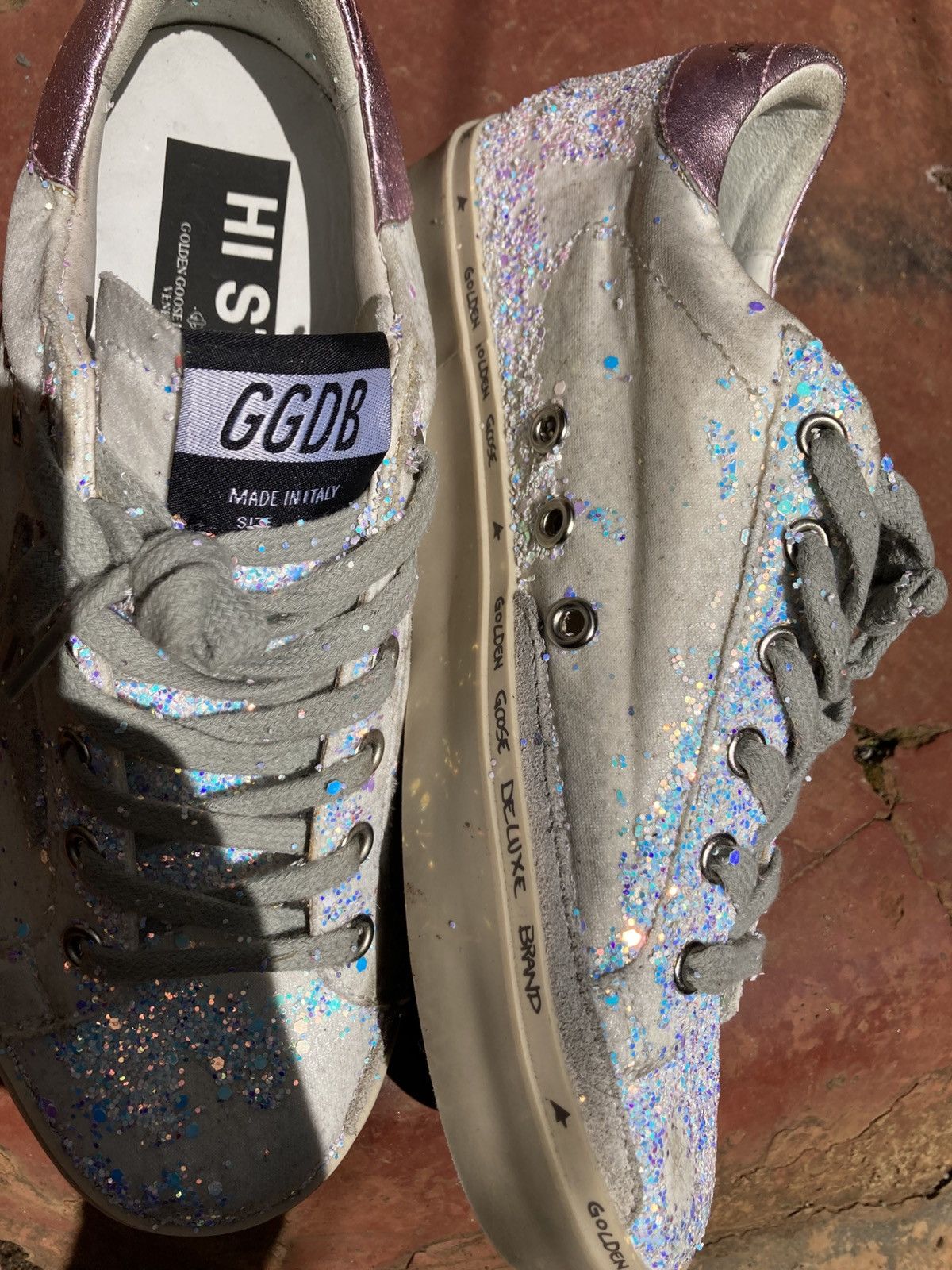 Golden Goose Golden Goose Hi Star Sneakers Size US 7 / IT 37 - 6 Thumbnail