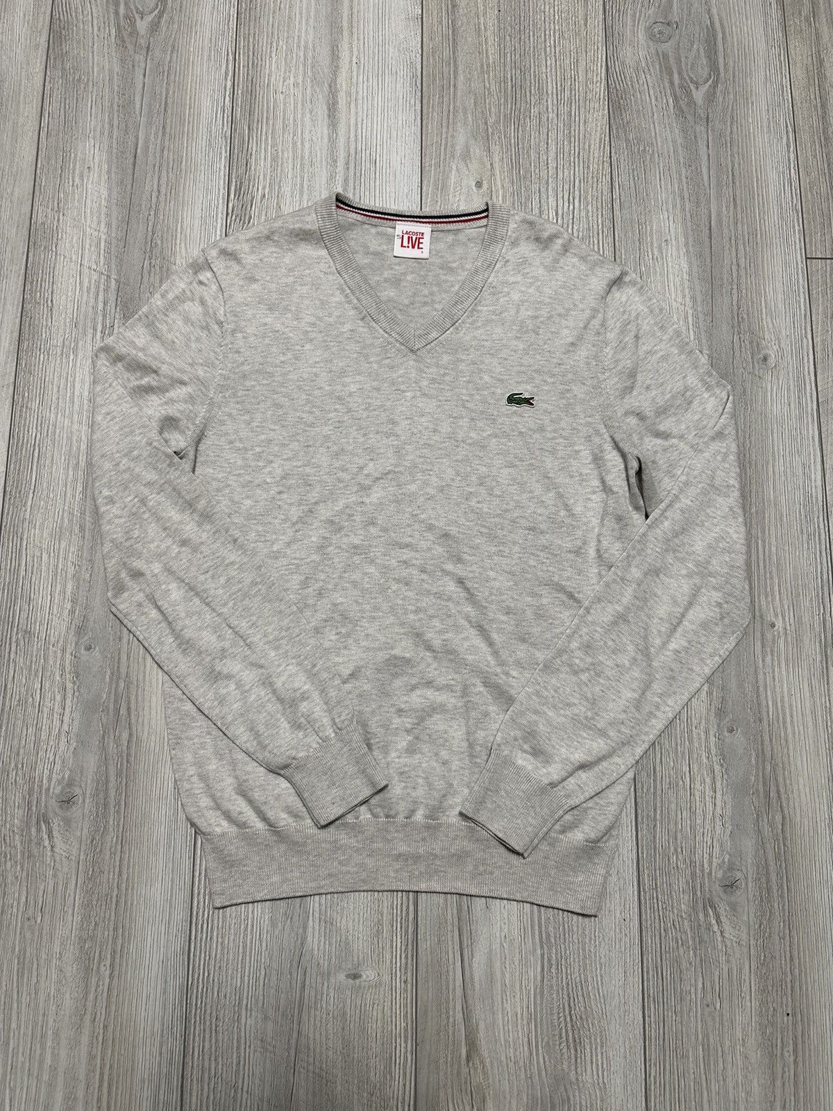 Lacoste Lacoste Live Sweater Logo🐊 Size US L / EU 52-54 / 3 - 1 Thumbnail