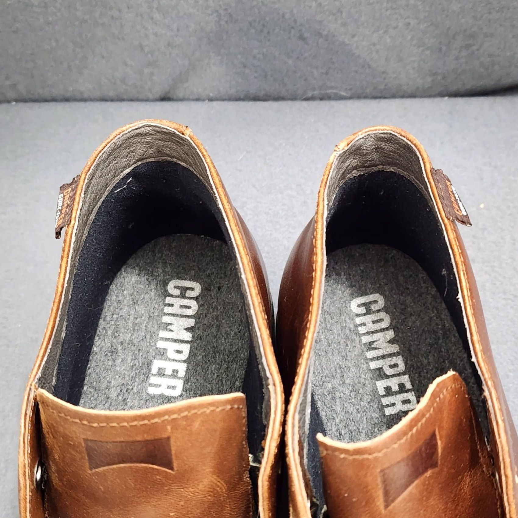 Camper Camper Mens Boots Chukka Leather 10 Brown Mens Shoes Size US 10 / EU 43 - 3 Thumbnail