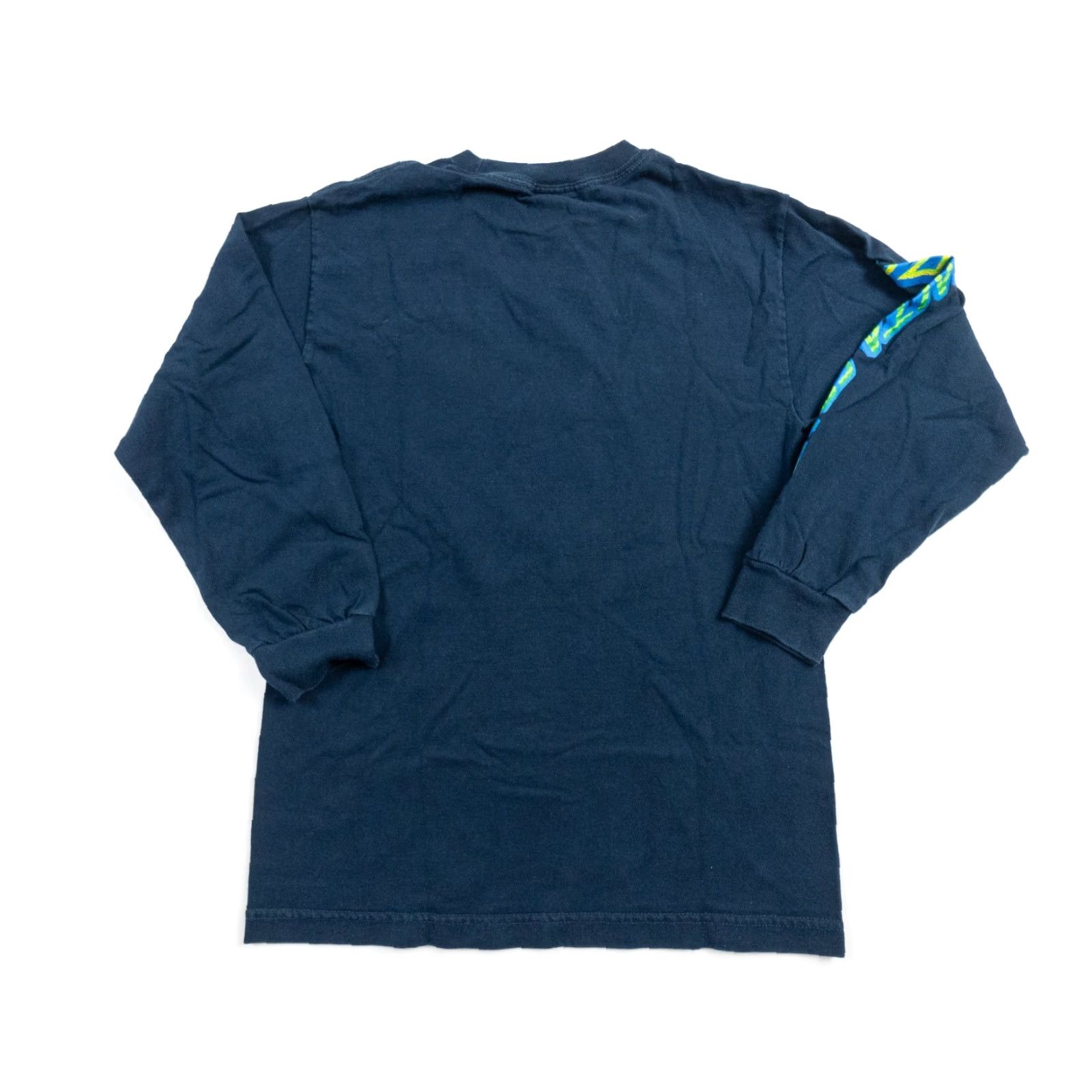 Vintage VINTAGE Santa Cruz Shirt Mens Small Blue Long Sleeve Skateboarding Streetwear Crewneck Size US S / EU 44-46 / 1 - 4 Thumbnail