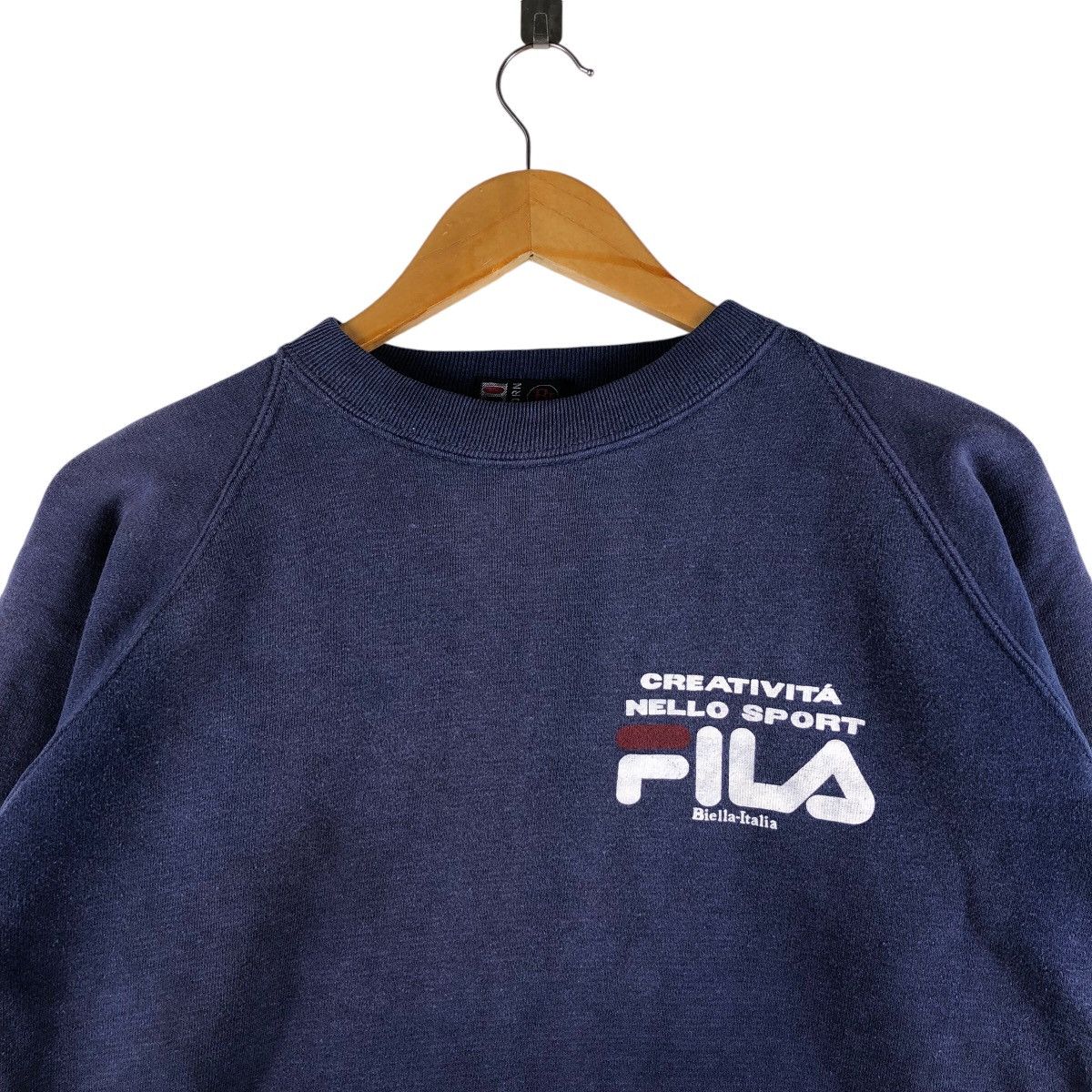 Bjorn Borg × Fila × Vintage Vintage 90s FILA Bjorn Borg Sweatshirt Pullover Jumper Size US M / EU 48-50 / 2 - 2 Thumbnail