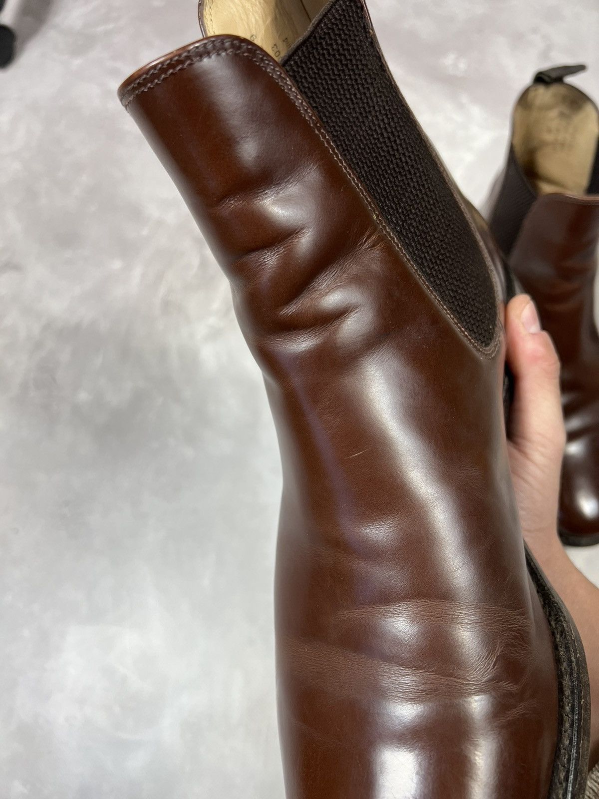 Vintage Vintage Loake Leather Chelsea Boot Size US 9 / EU 42 - 8 Thumbnail