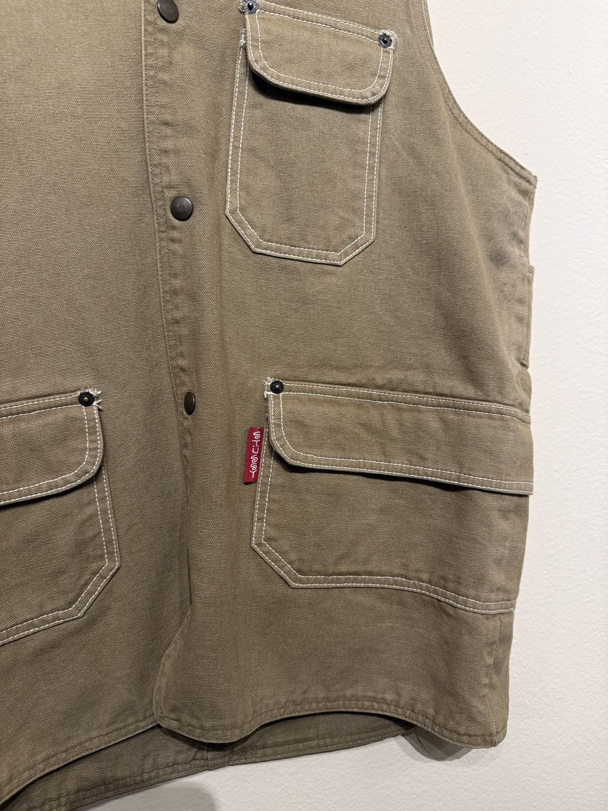 Stussy Vintage 1990s Stussy Burly Gear Vest Size US L / EU 52-54 / 3 - 3 Thumbnail