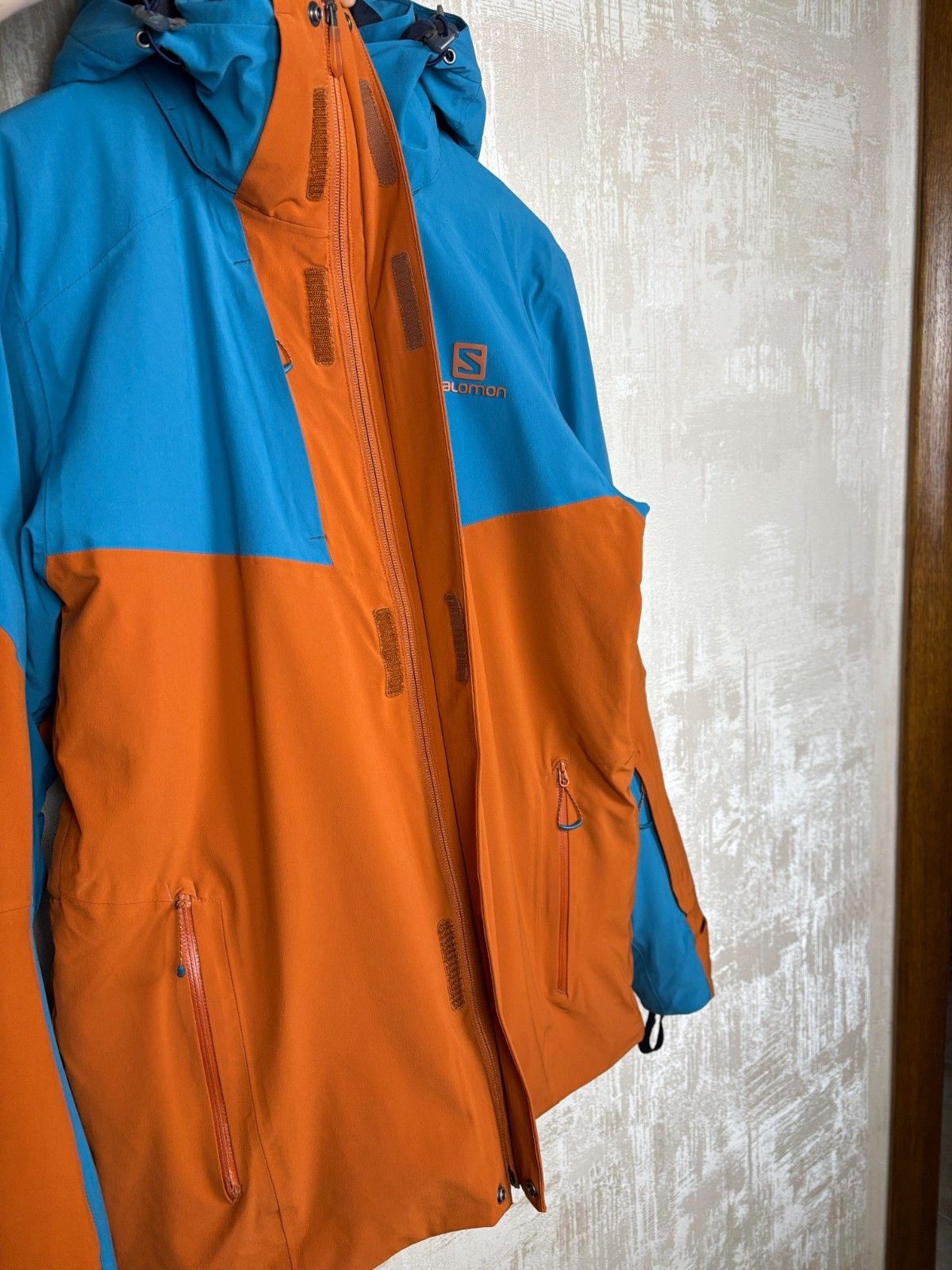 Salomon Salomon Icerocket Ski Jacket Orange/Blue Size US M / EU 48-50 / 2 - 8 Thumbnail