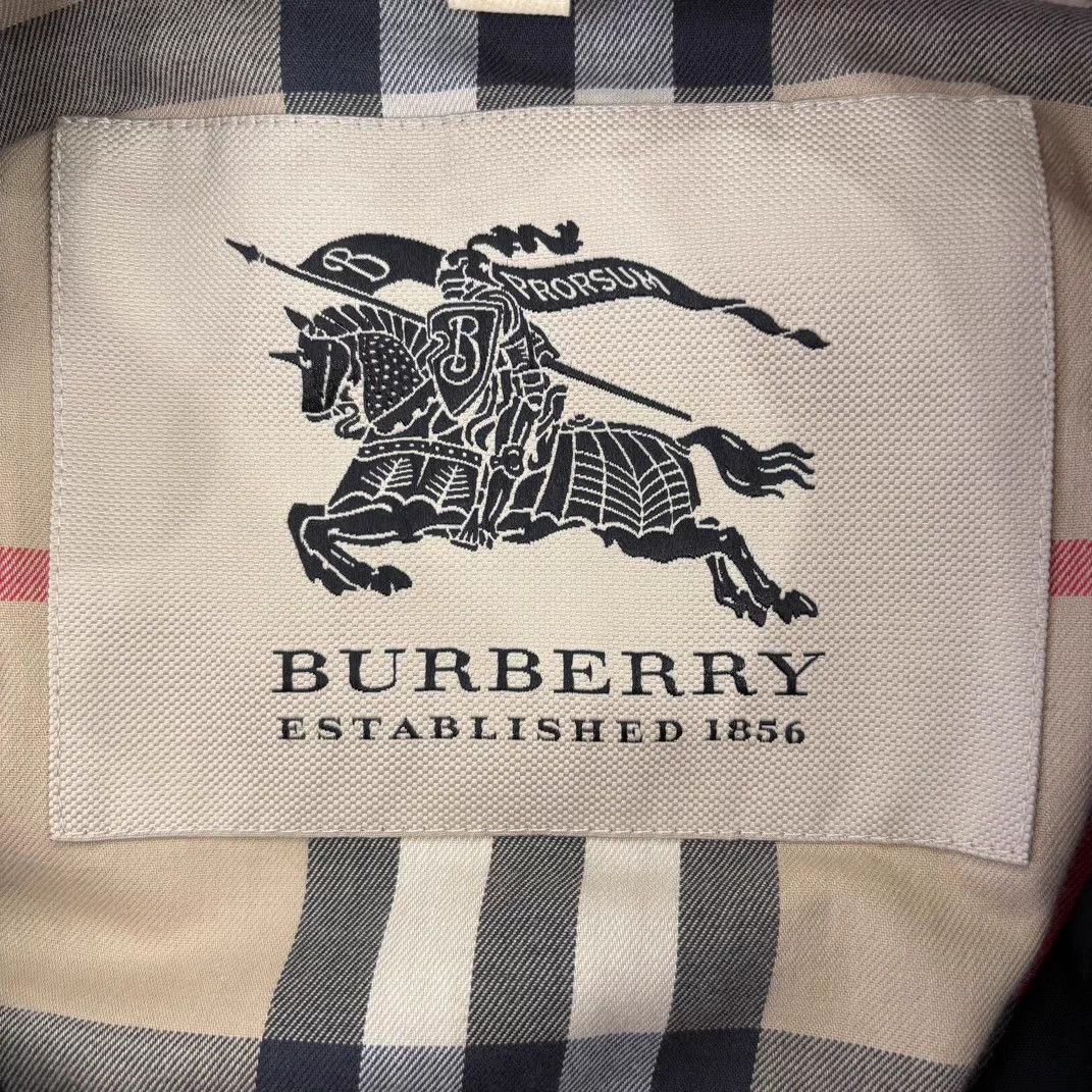 Burberry Burberry Kensington Belted Lapel Black Midi Coat UK6 Size S / US 4 / IT 40 - 3 Thumbnail